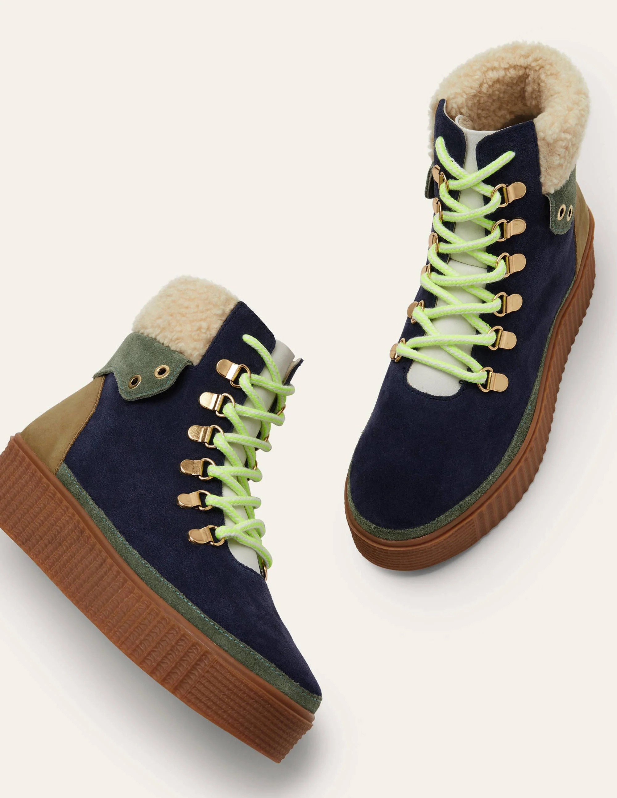 Laura Trend Hiking Boots-Navy - Image 2