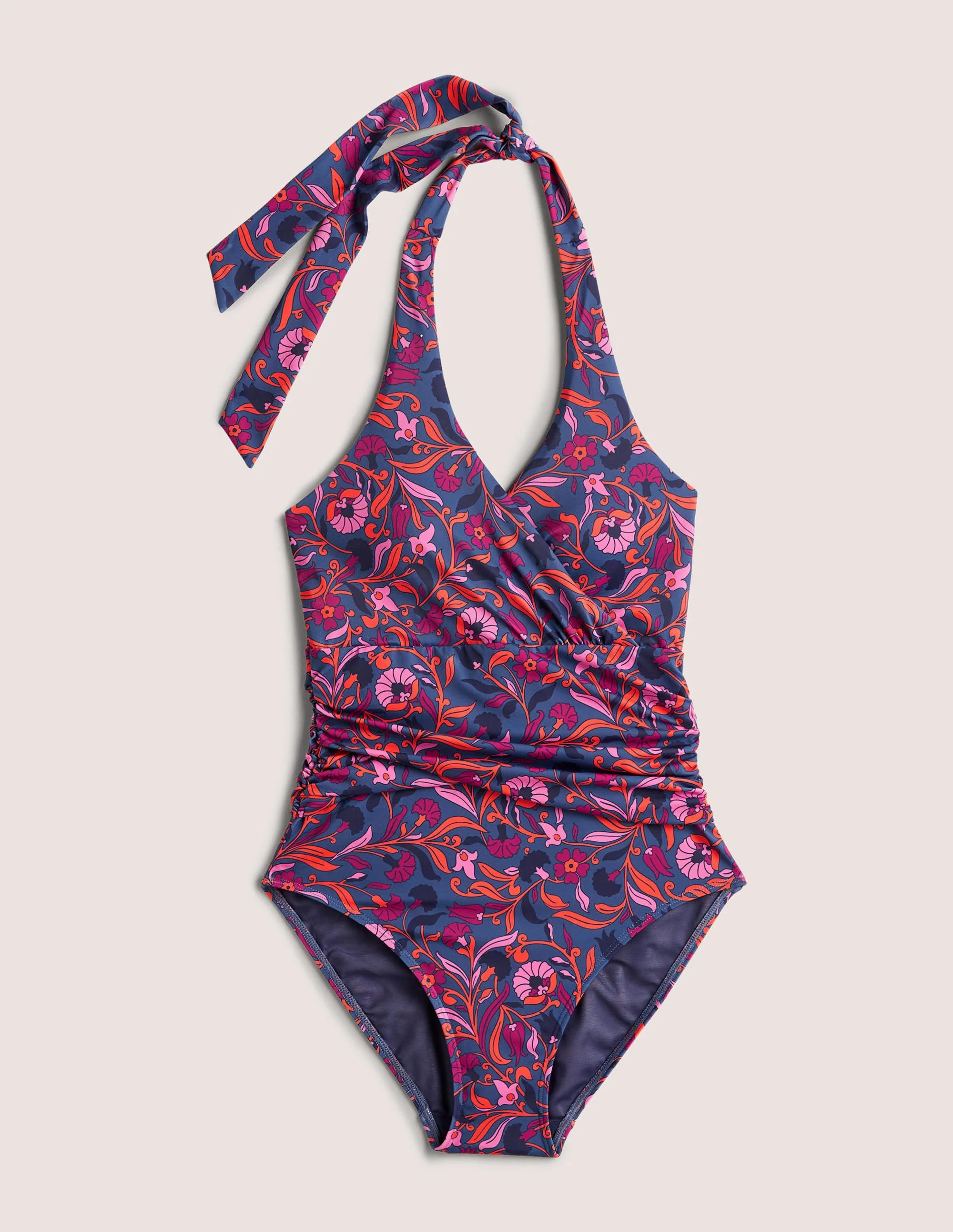 Levanzo Halter Swimsuit-Globe, Enchanting Vine - Image 7