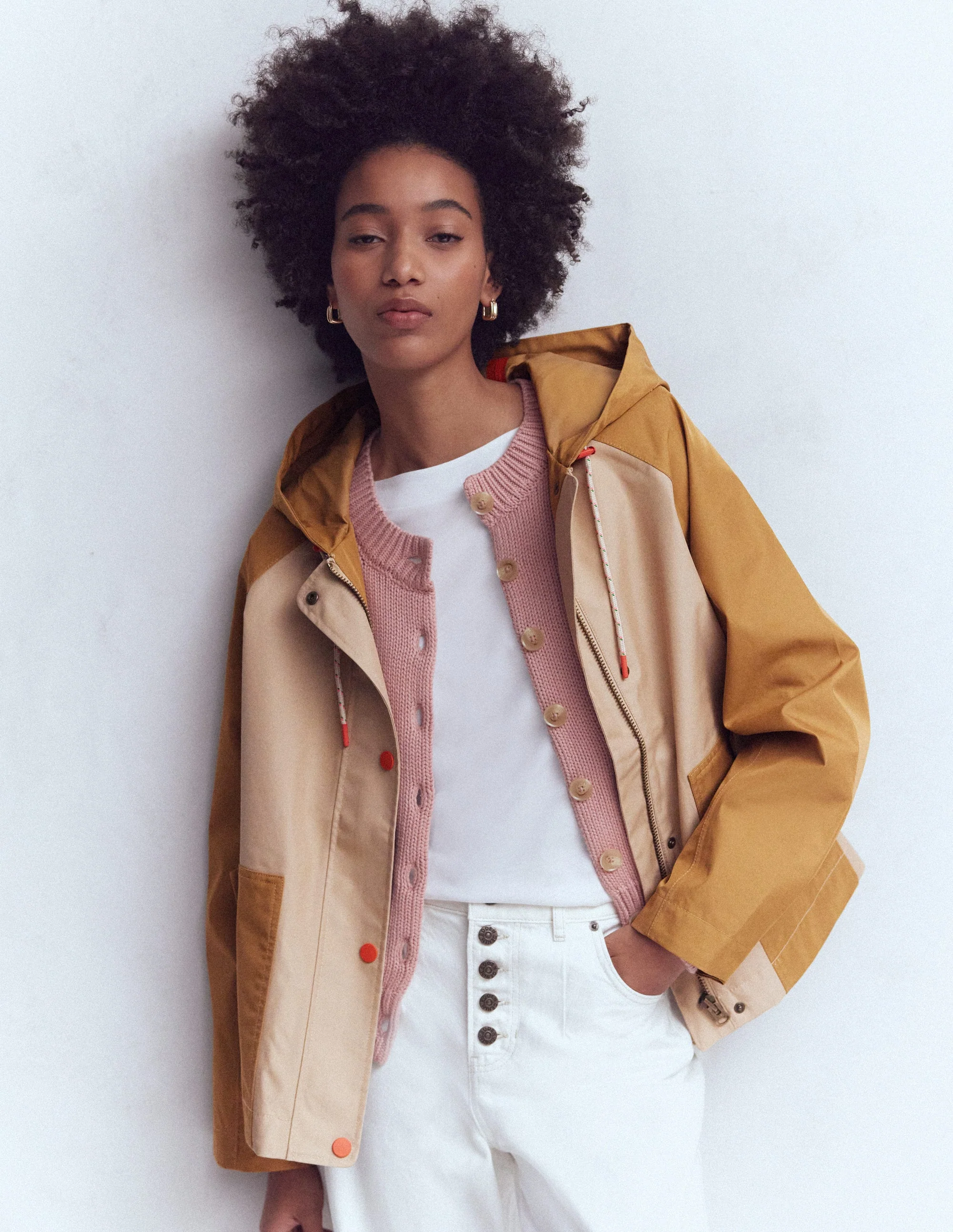Lightweight Rain Mac-Neutral