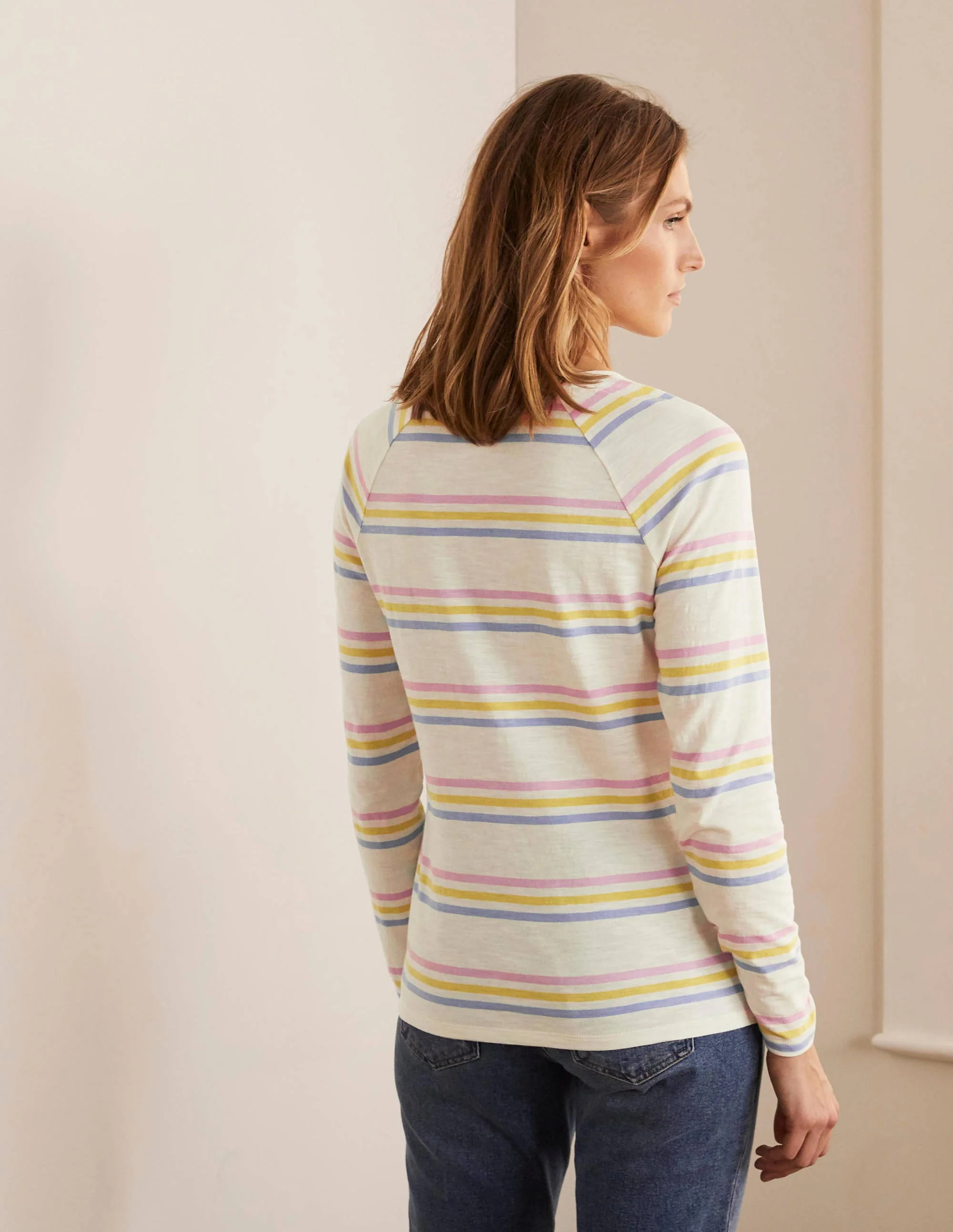 Lorna Baseball Top-Multi Stripe - Image 3