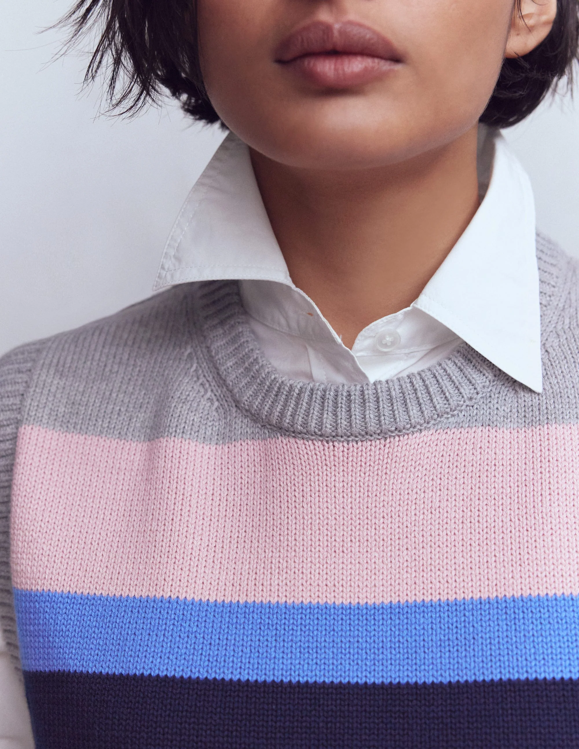 Lucy Cotton Vest-Multi, Rainbow - Image 2
