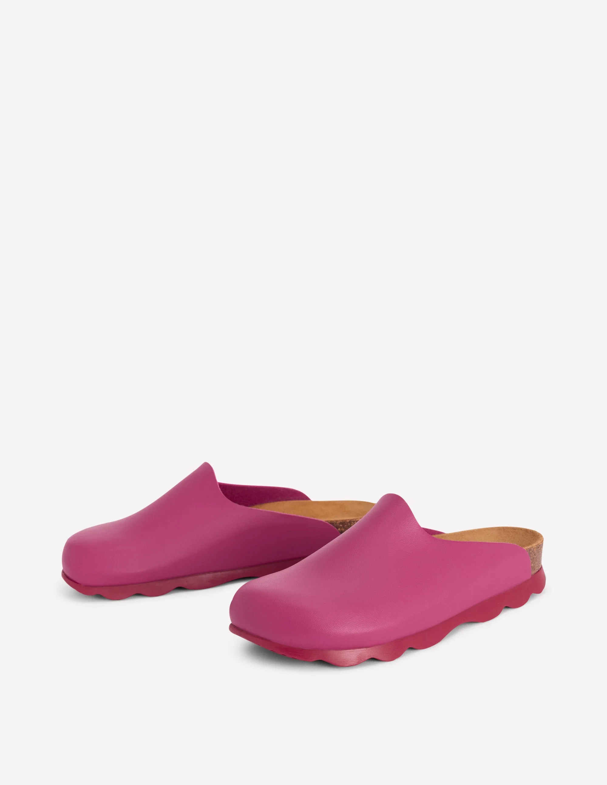 Lyla Colour Block Clogs-Pink/Red - Image 6