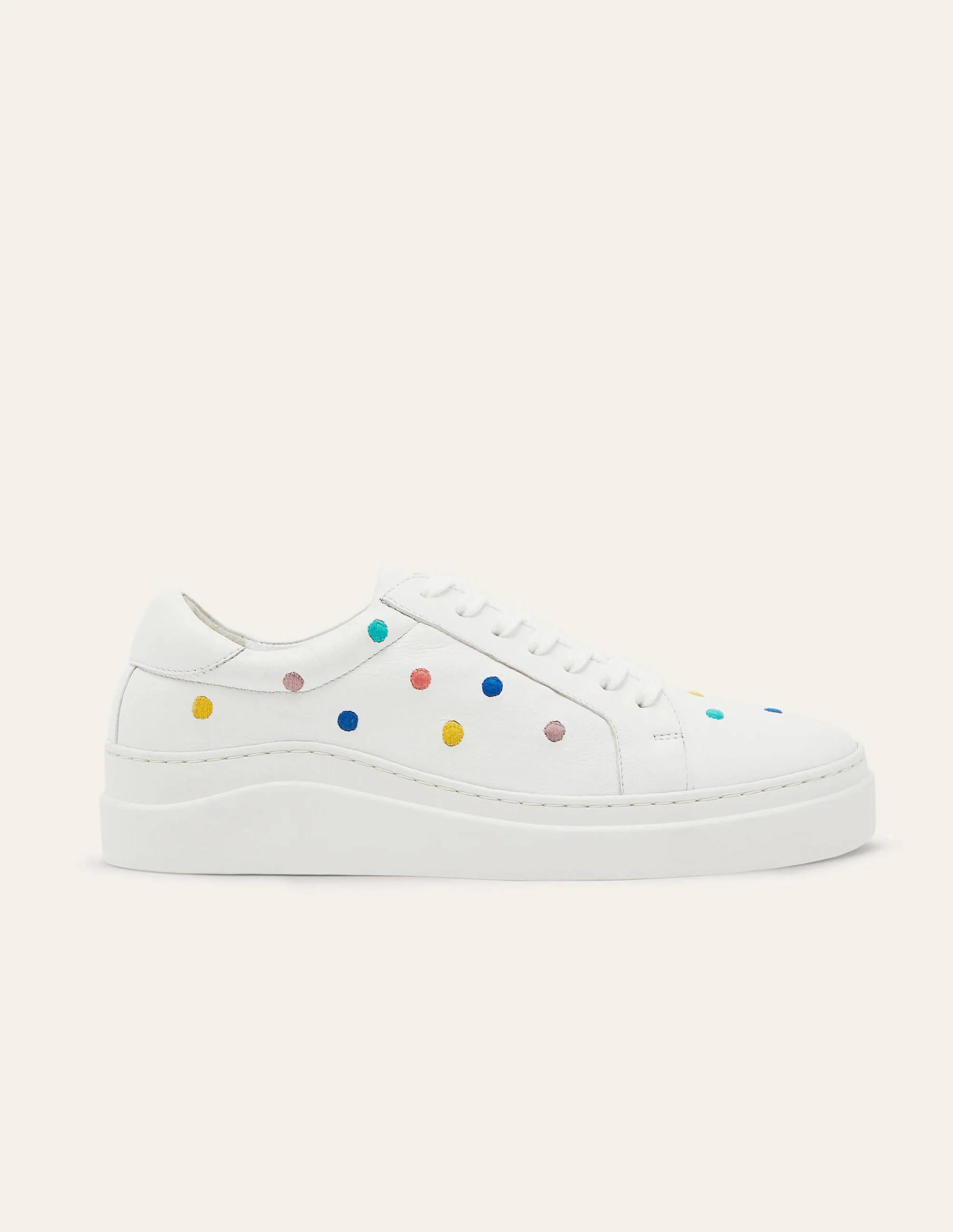 Maria Comfort Sneakers-Maize, Embroidered Spot - Image 2