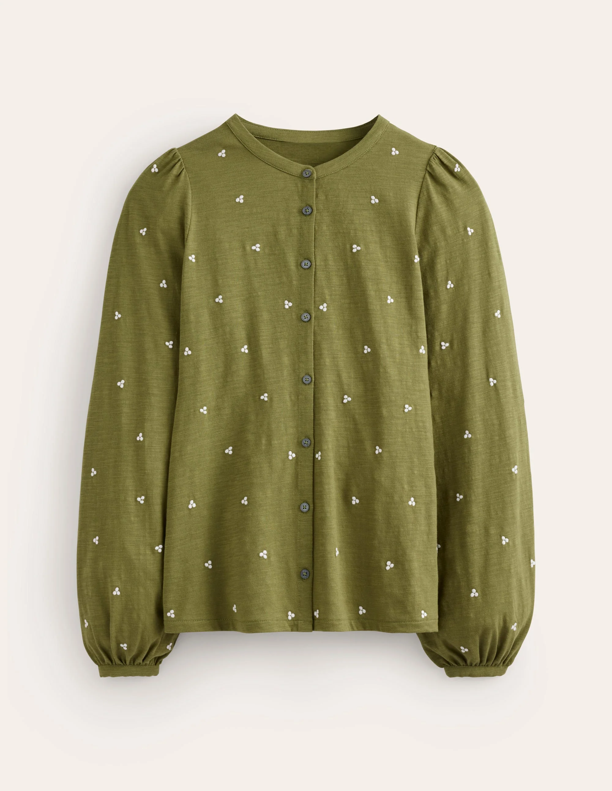 Marina Embroidered Shirt-Mayfly, Embroidered - Image 5