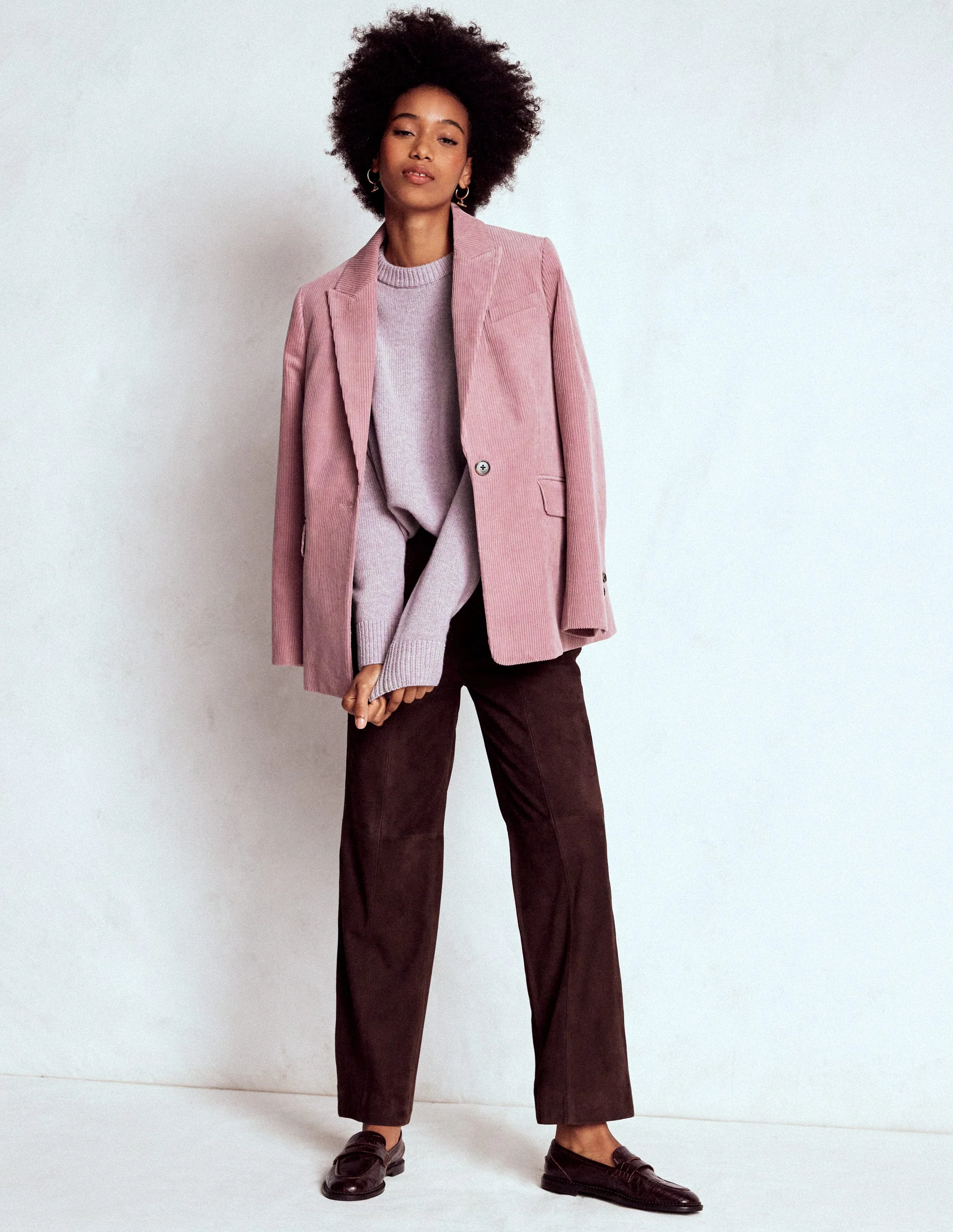 Marion Merino Sweater-Chalky Violet - Image 4