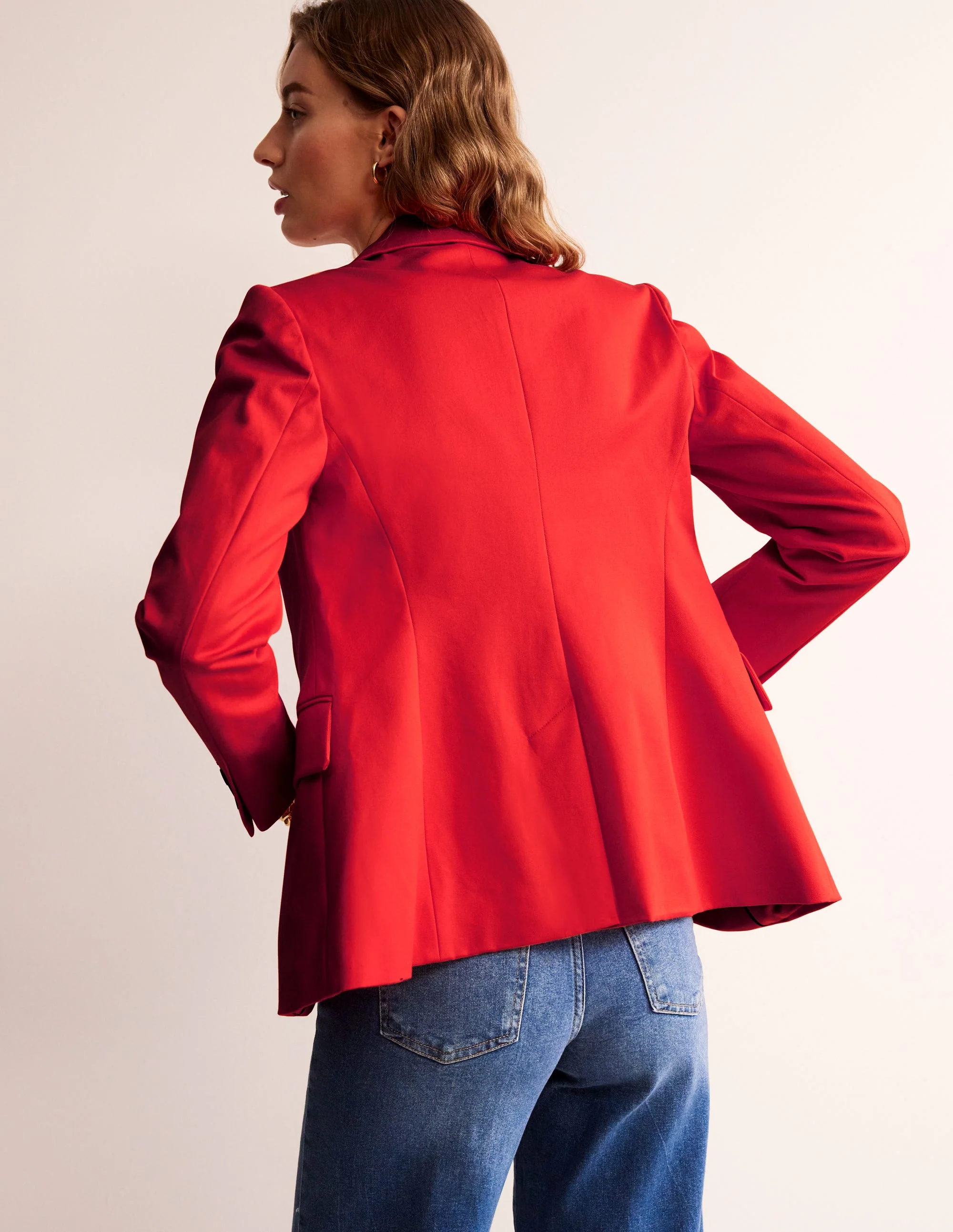 Marylebone Bi-stretch Blazer-Fiesta - Image 3
