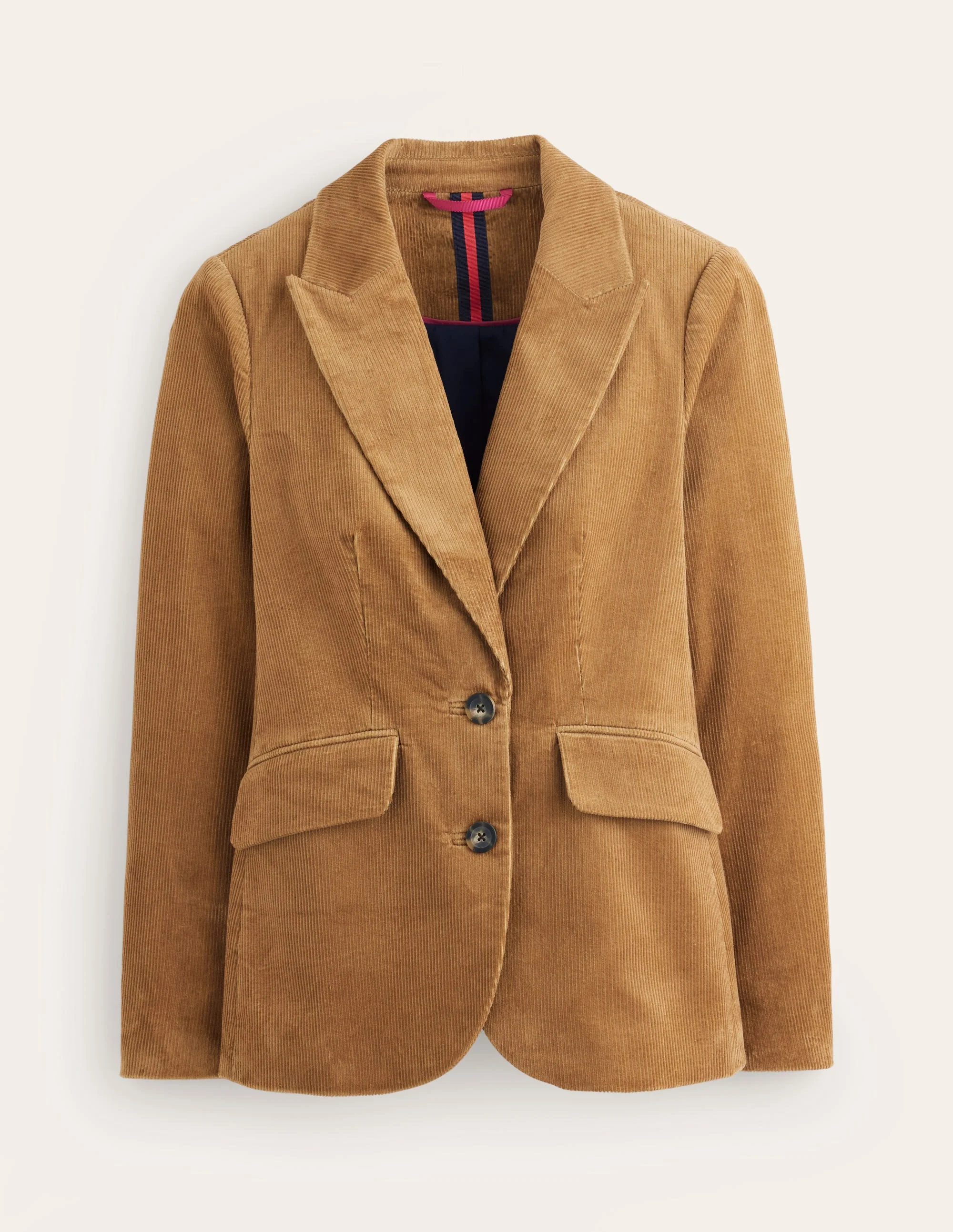 Marylebone Cord Blazer-Camel - Image 6