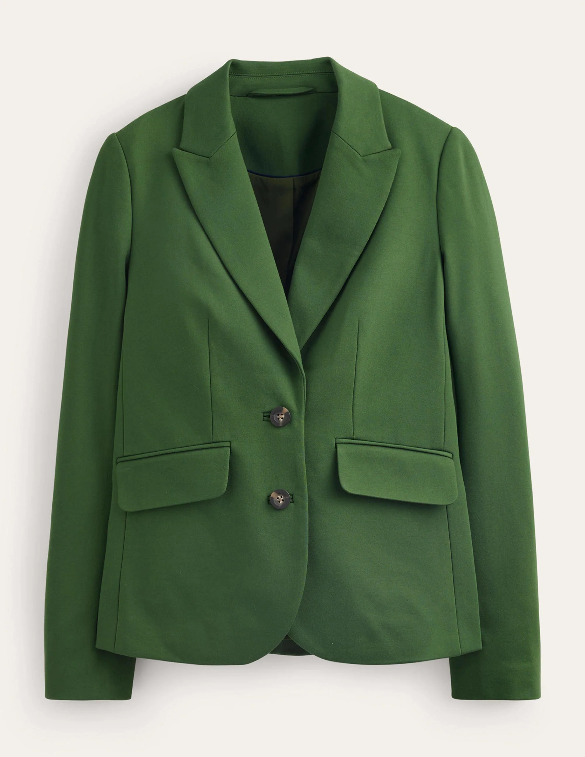 Marylebone Ponte Blazer-Winter Green - Image 6