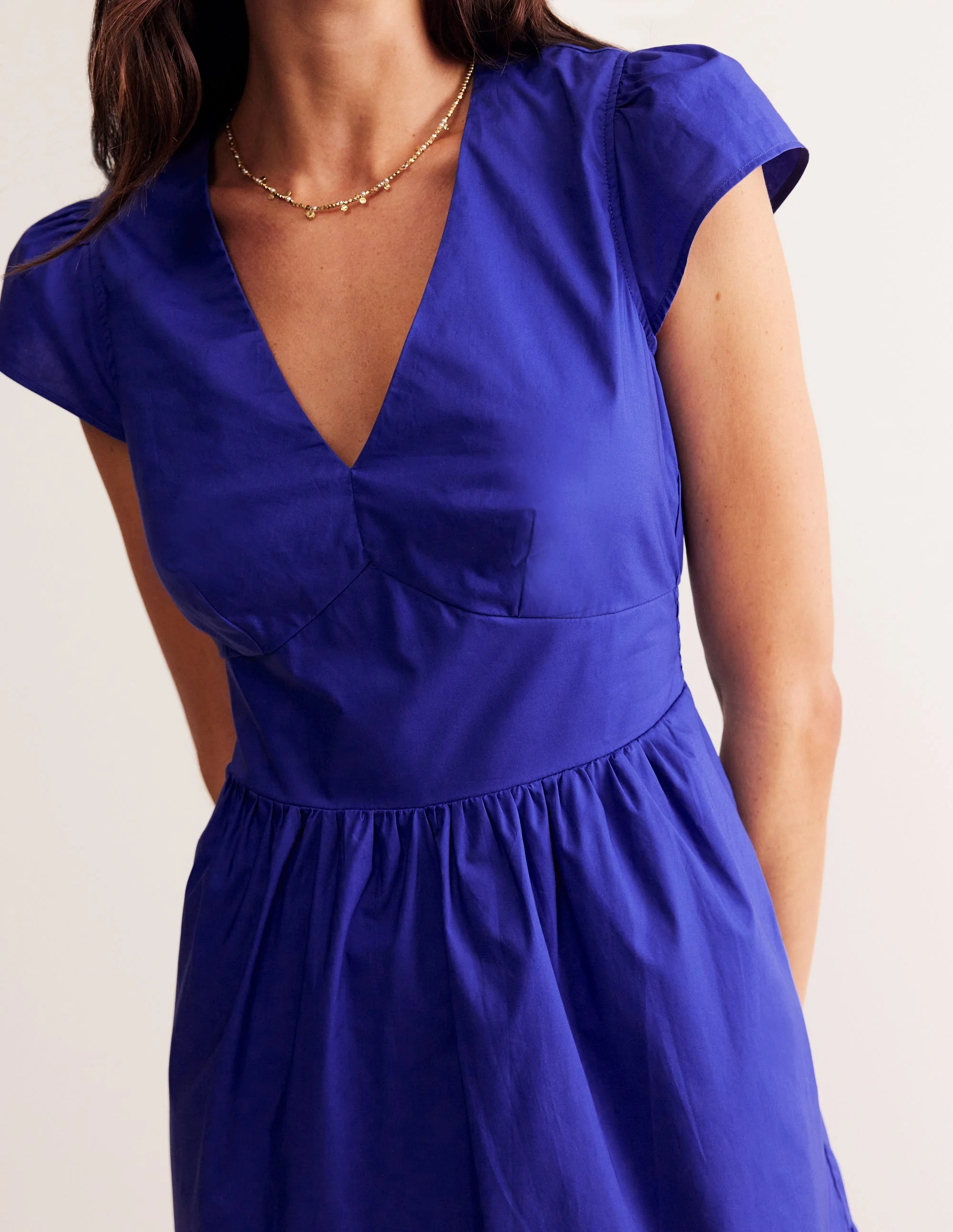 May Cotton Midi Tea Dress-Surf The Web - Image 2