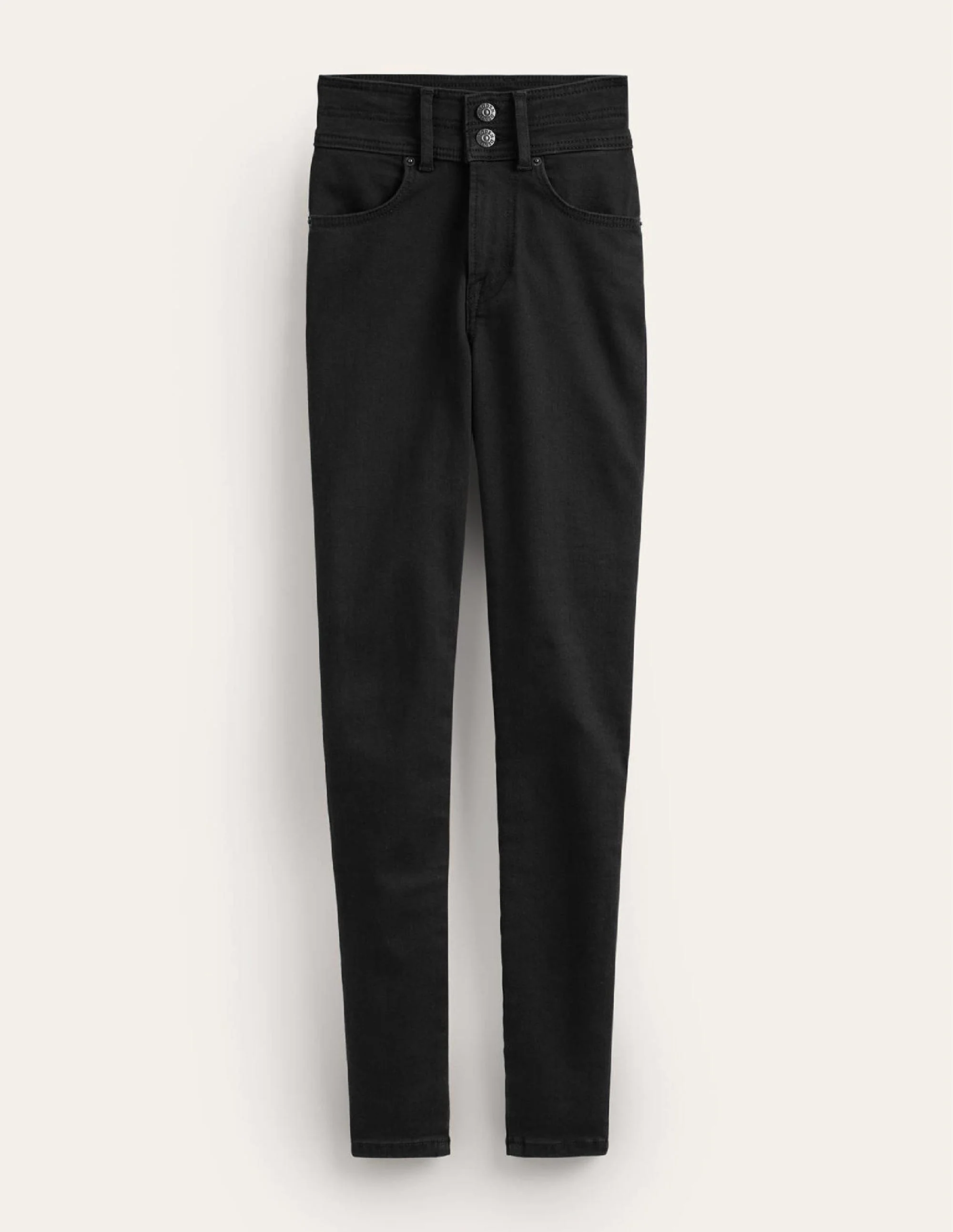 Mid-Rise Skinny Jeans-Black - Image 6