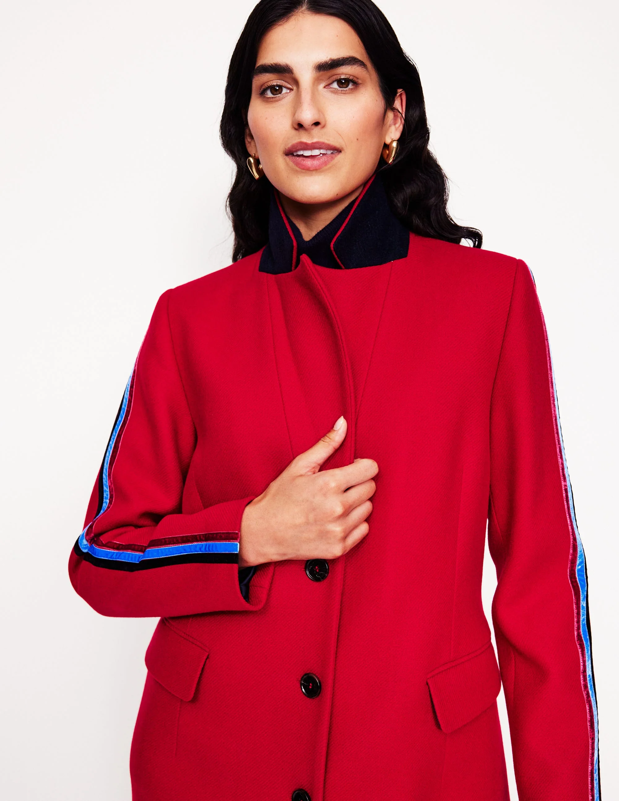 Midi Coat-Red - Image 2