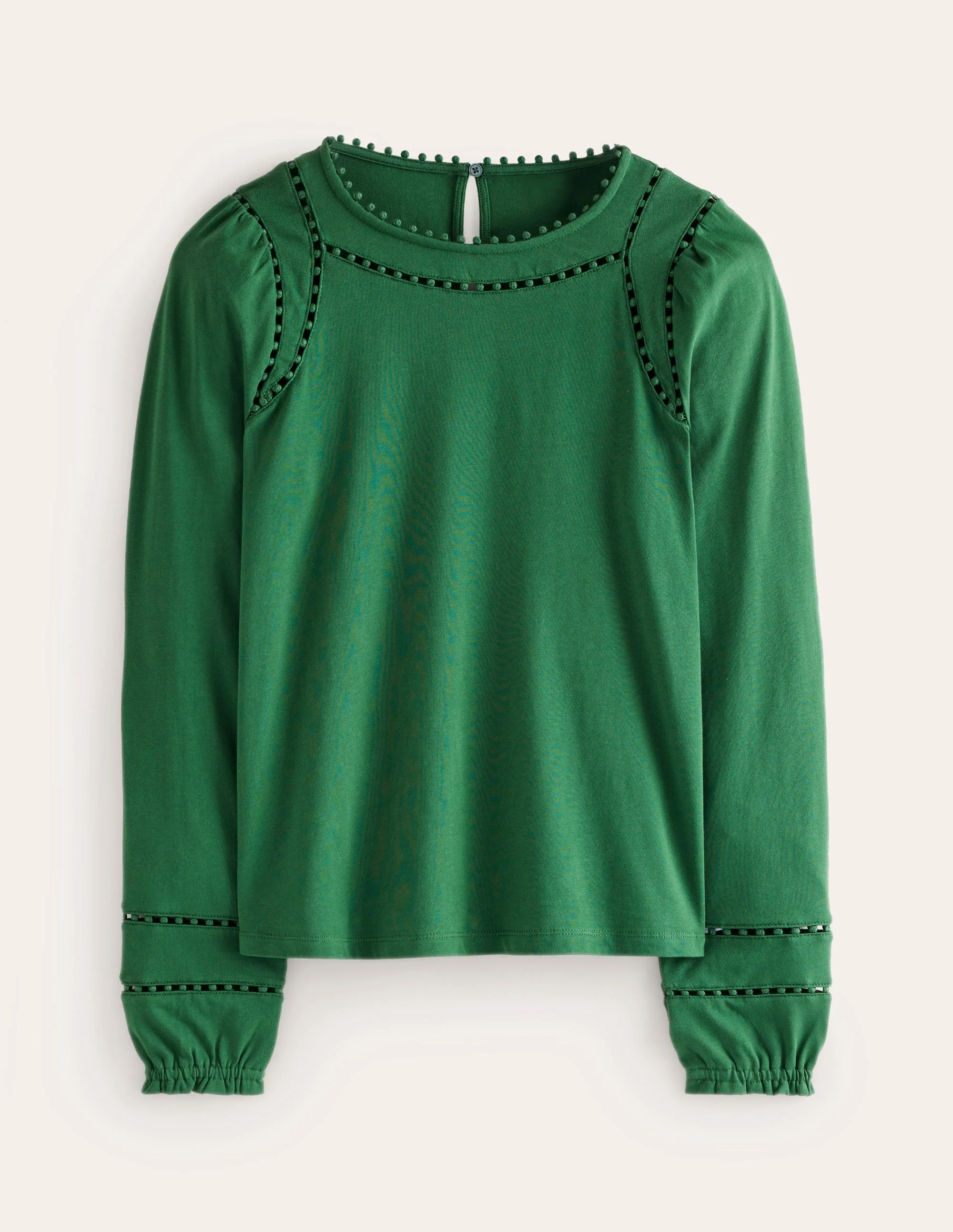 Mila Long Sleeve Top-Pine - Image 5