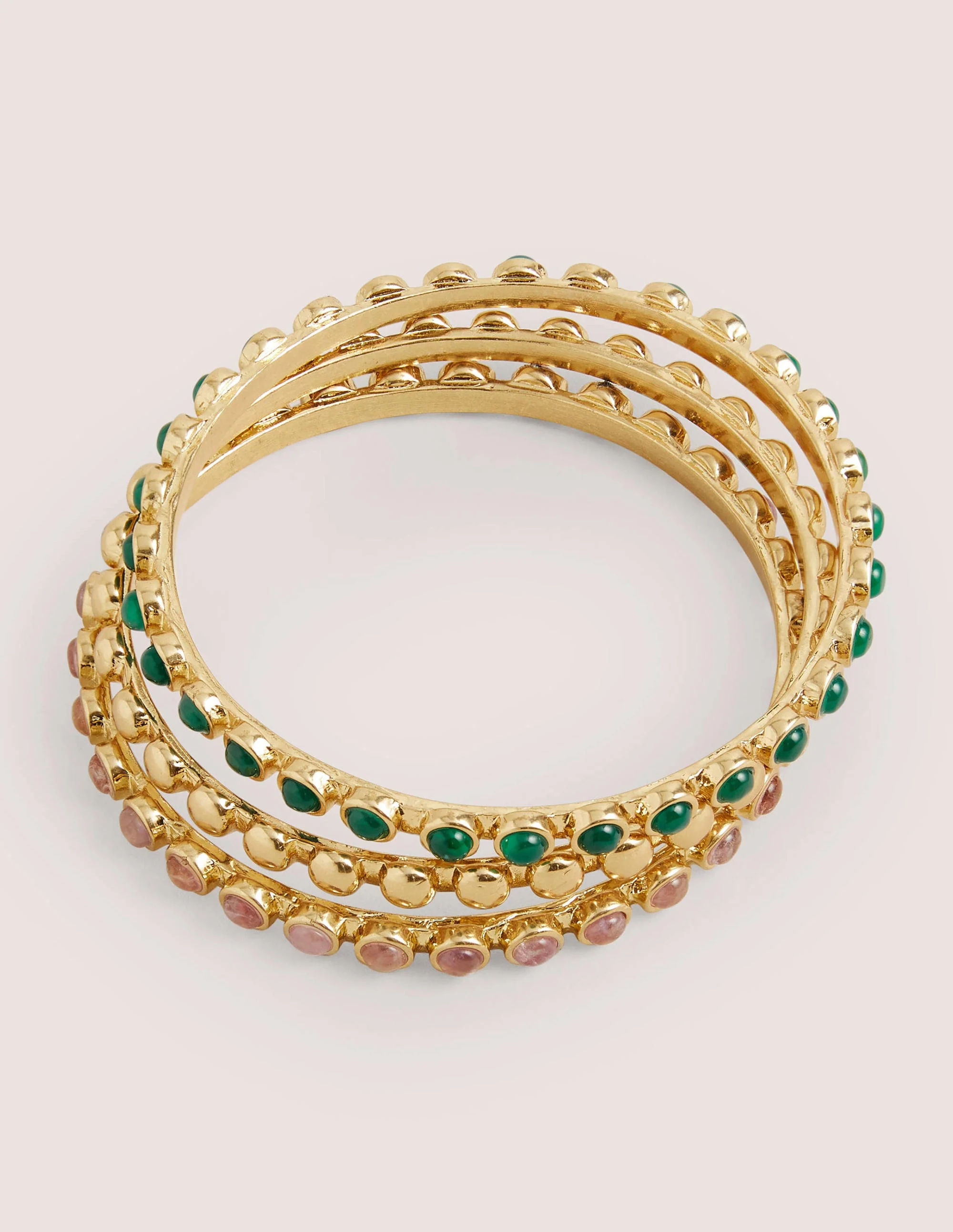 Mini Dome Disk Bangles-Multi