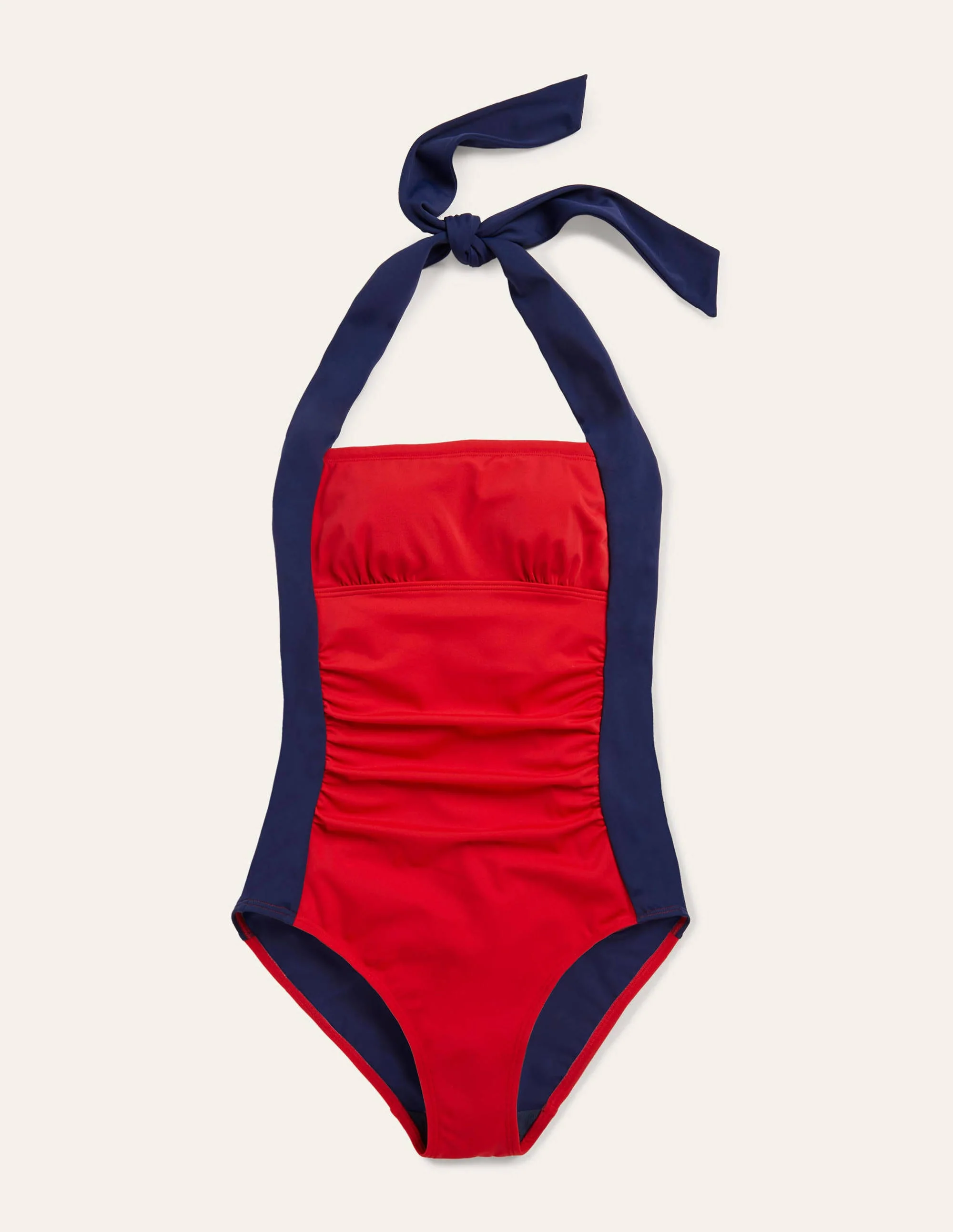 Minori Swimsuit-Red Colourblock - Image 6