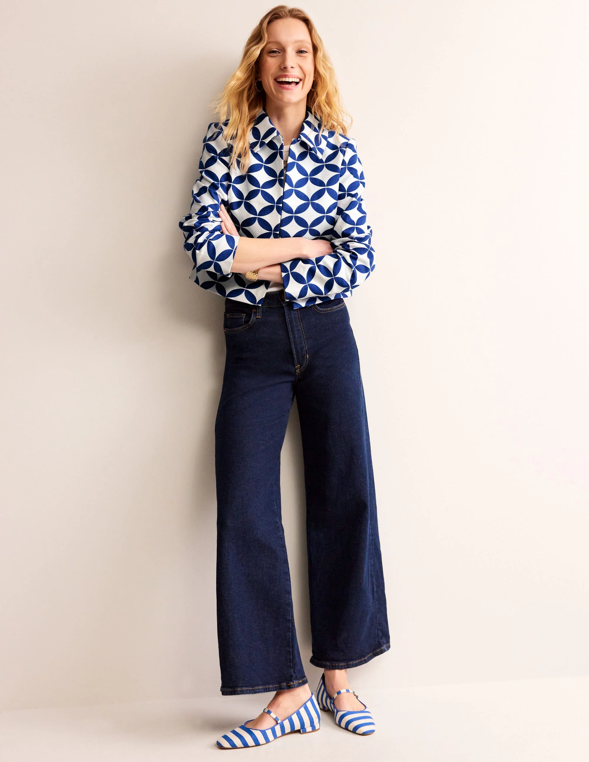 Occasion Jacket-Navy Geo - Image 4