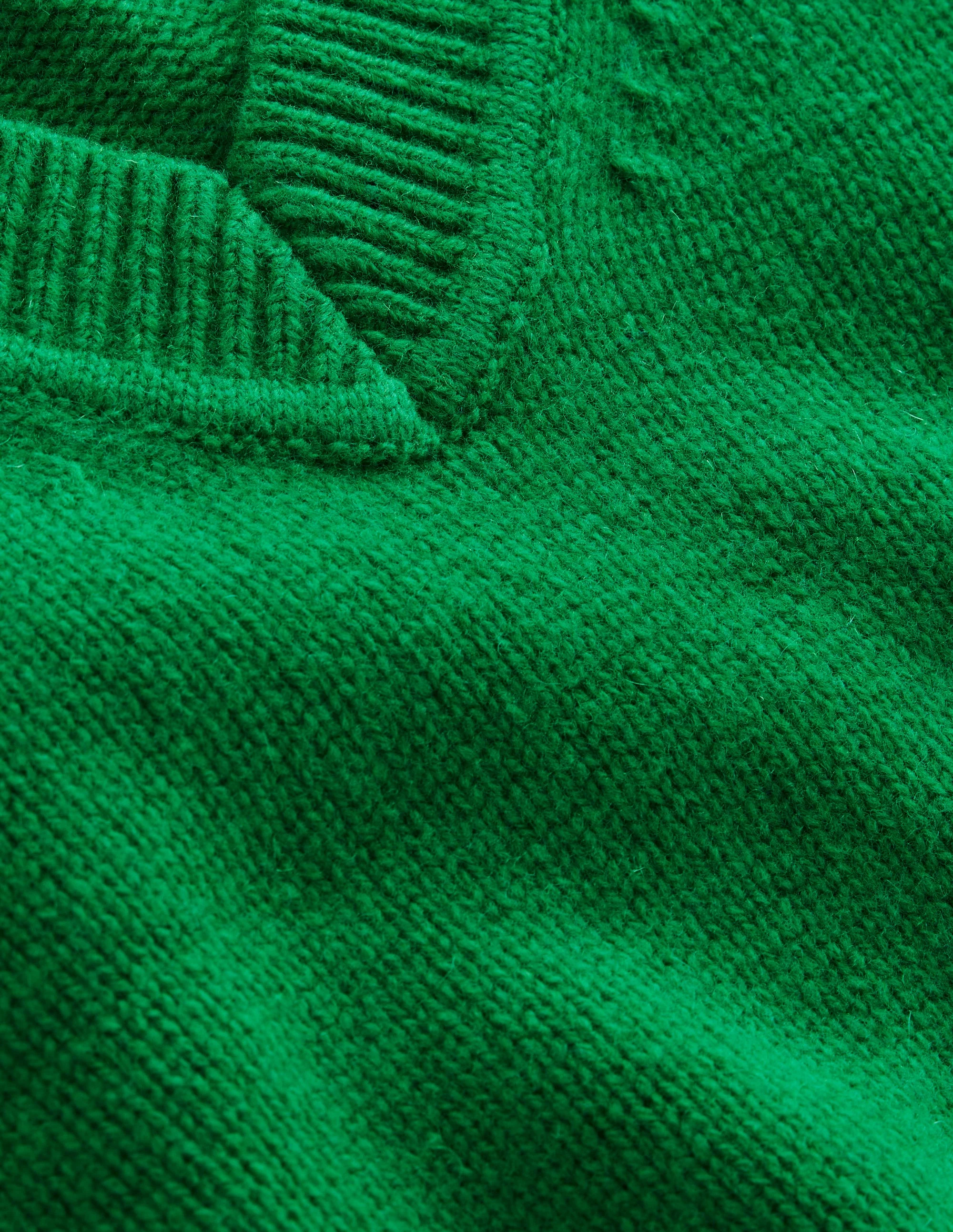 Olivia Merino Vest-Rich Emerald Green - Image 8