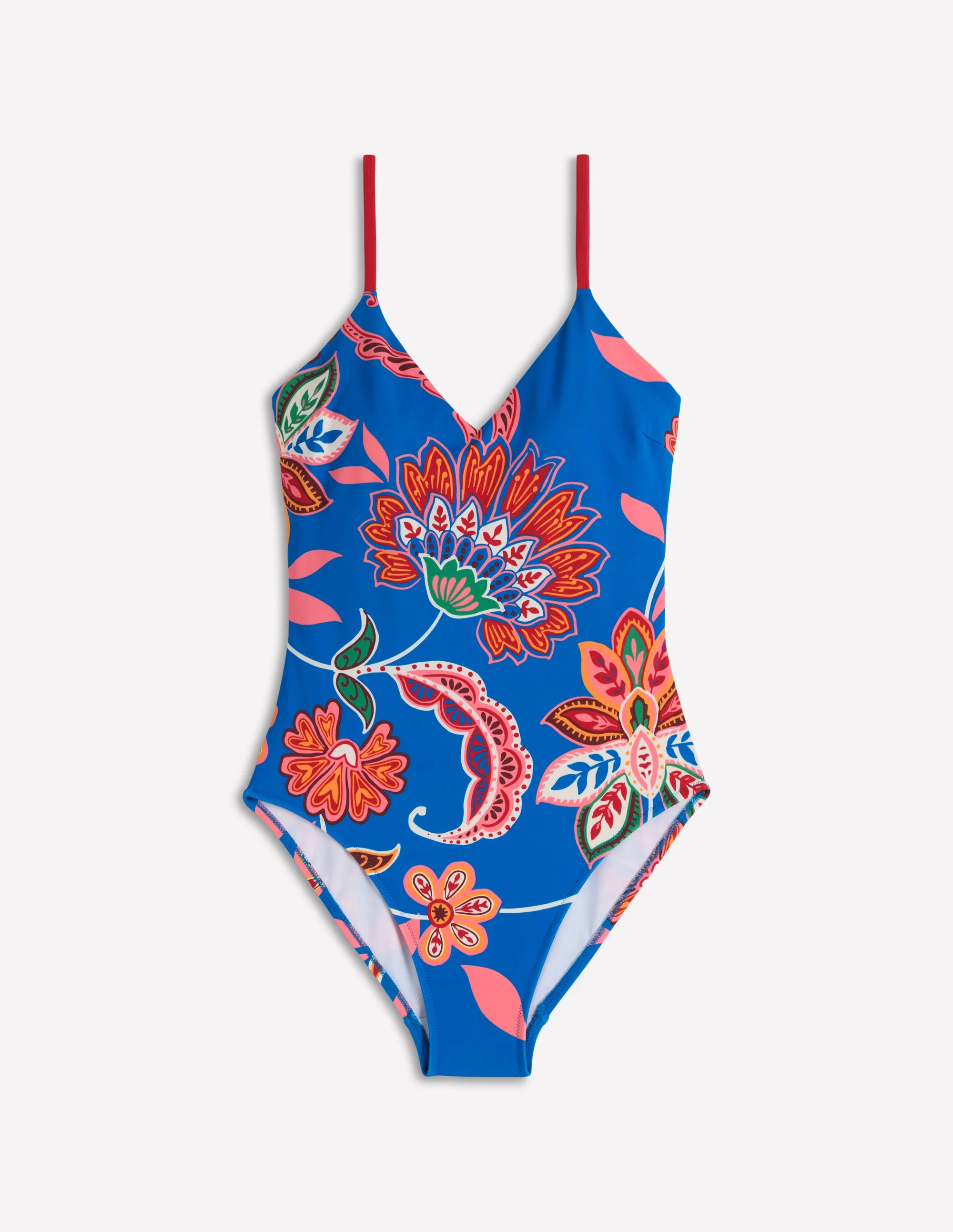 Palermo V Swimsuit-Blue, Elegant Blossom - Image 6