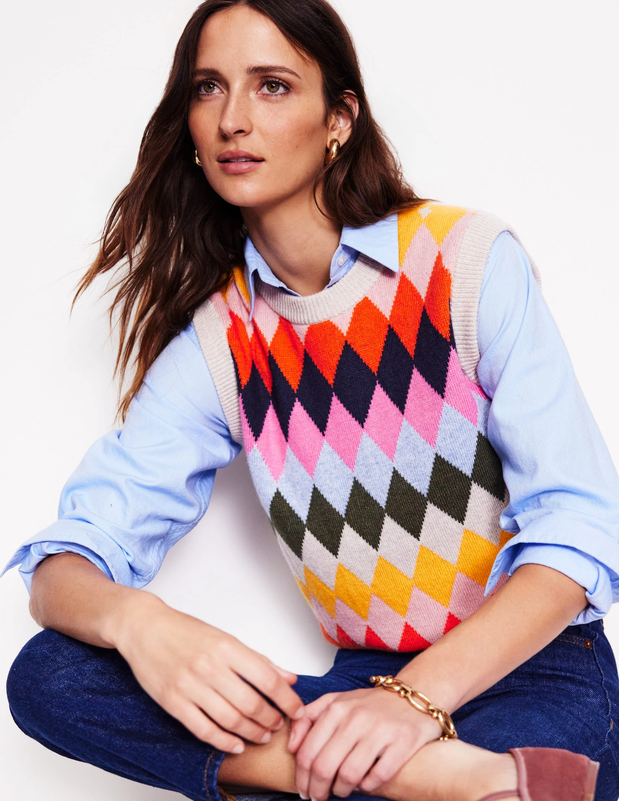 Patterned Vest-Multi - Image 4