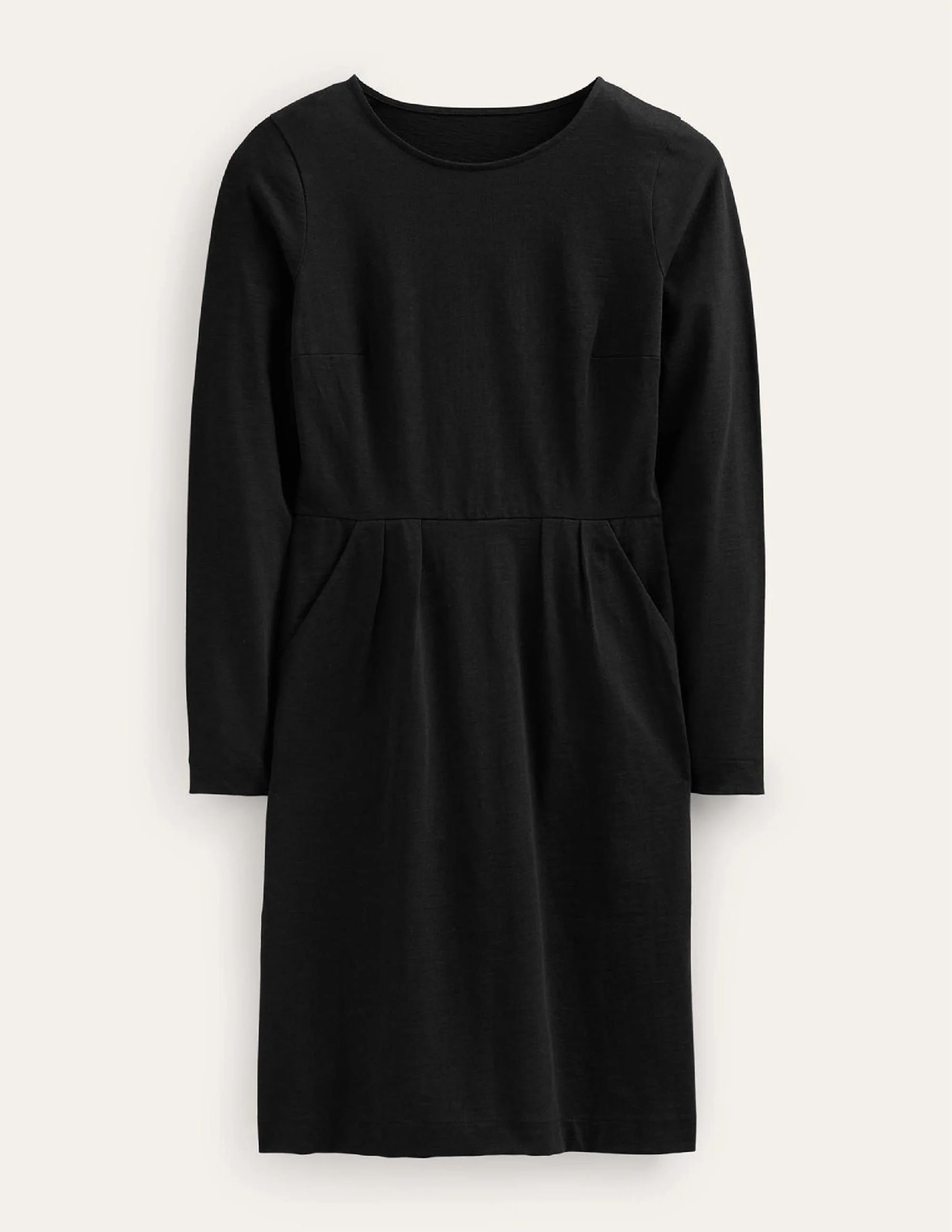 Penelope Jersey Dress-Black - Image 5