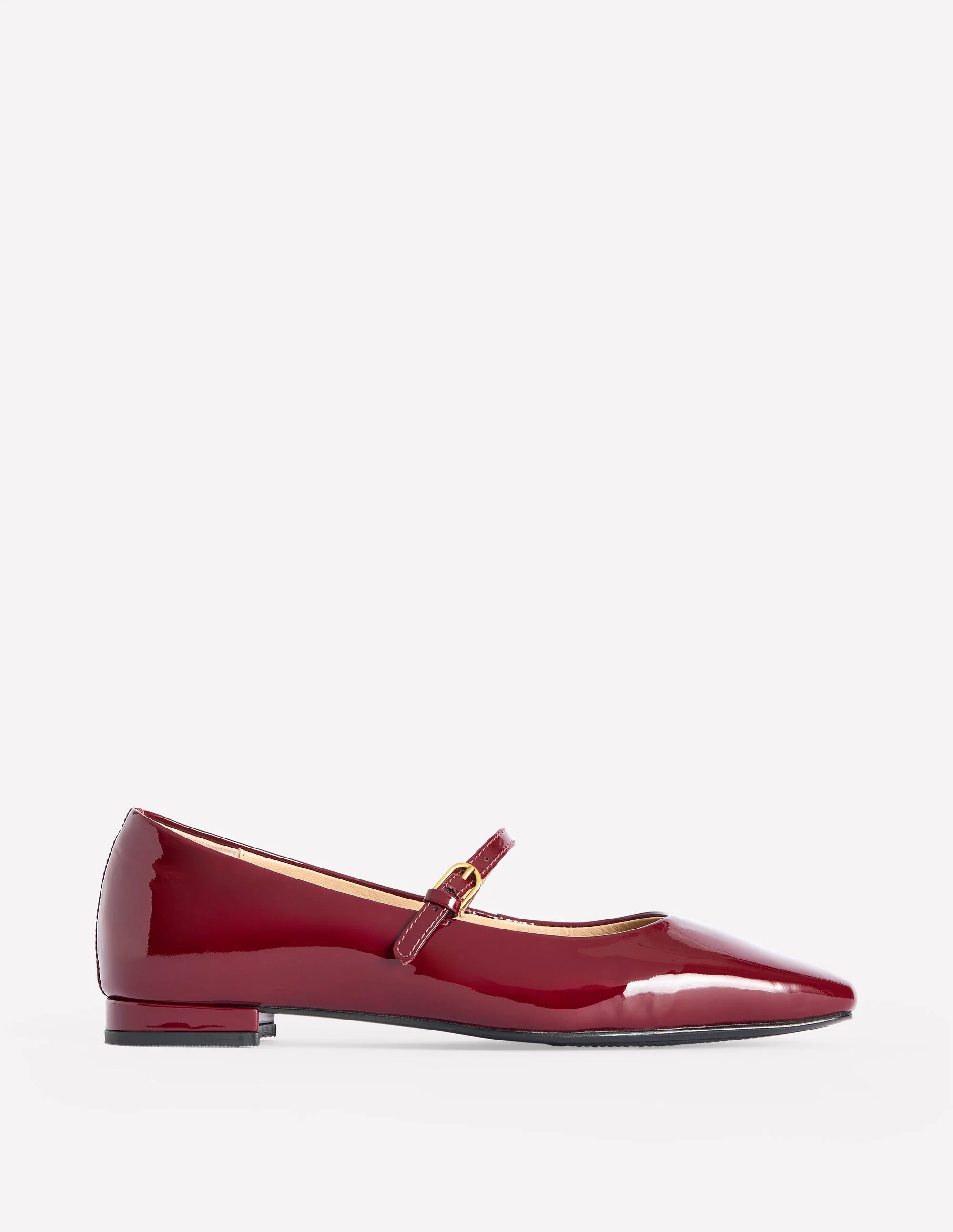 Penelope Mary Jane Flat-Oxblood - Image 2