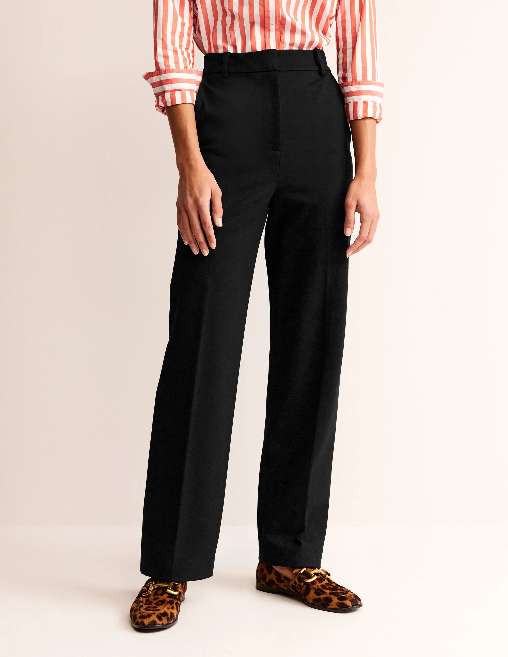 Pimlico Ponte Pants-Black - Image 4