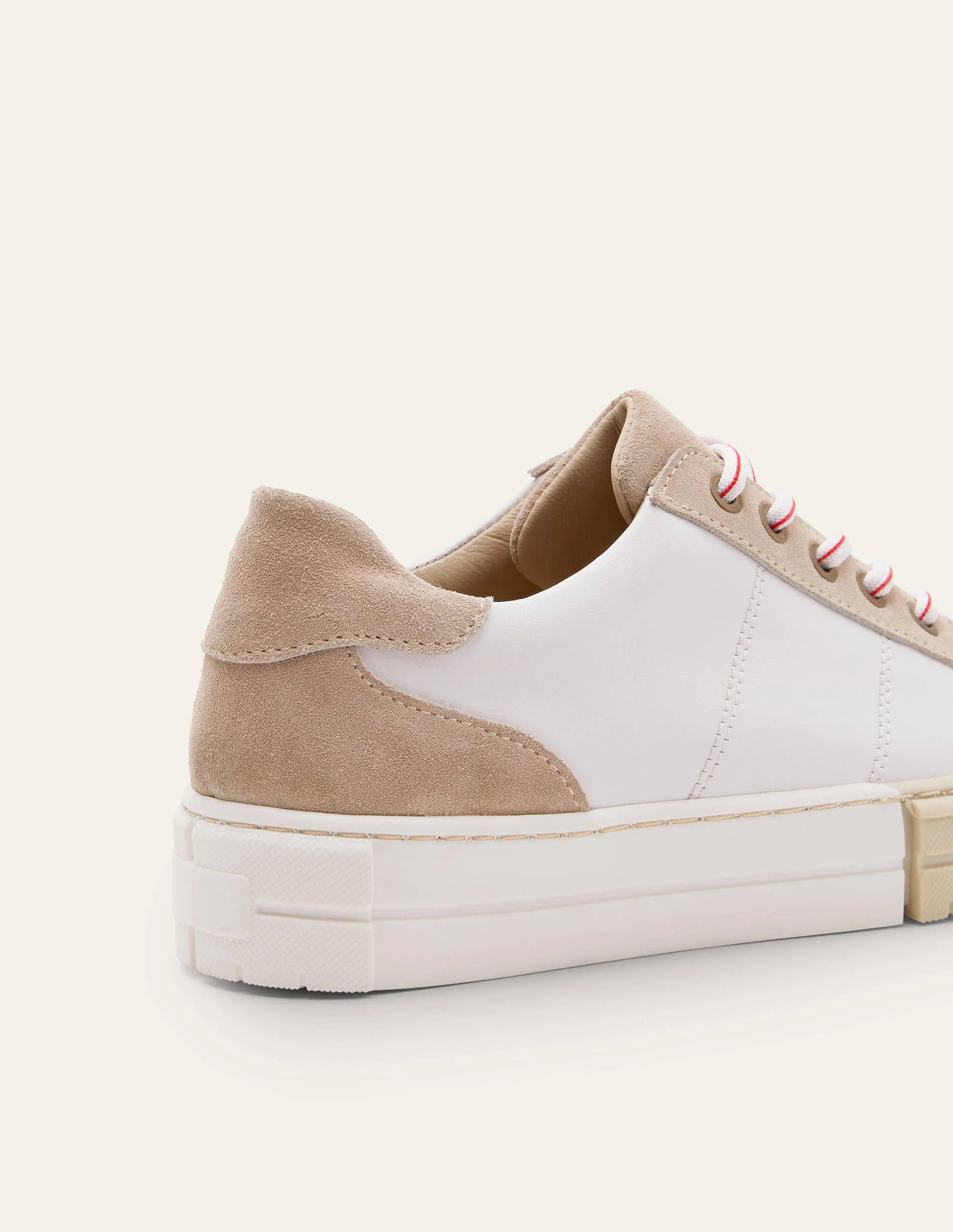 Pippa Layered Sole Sneakers-White - Image 4