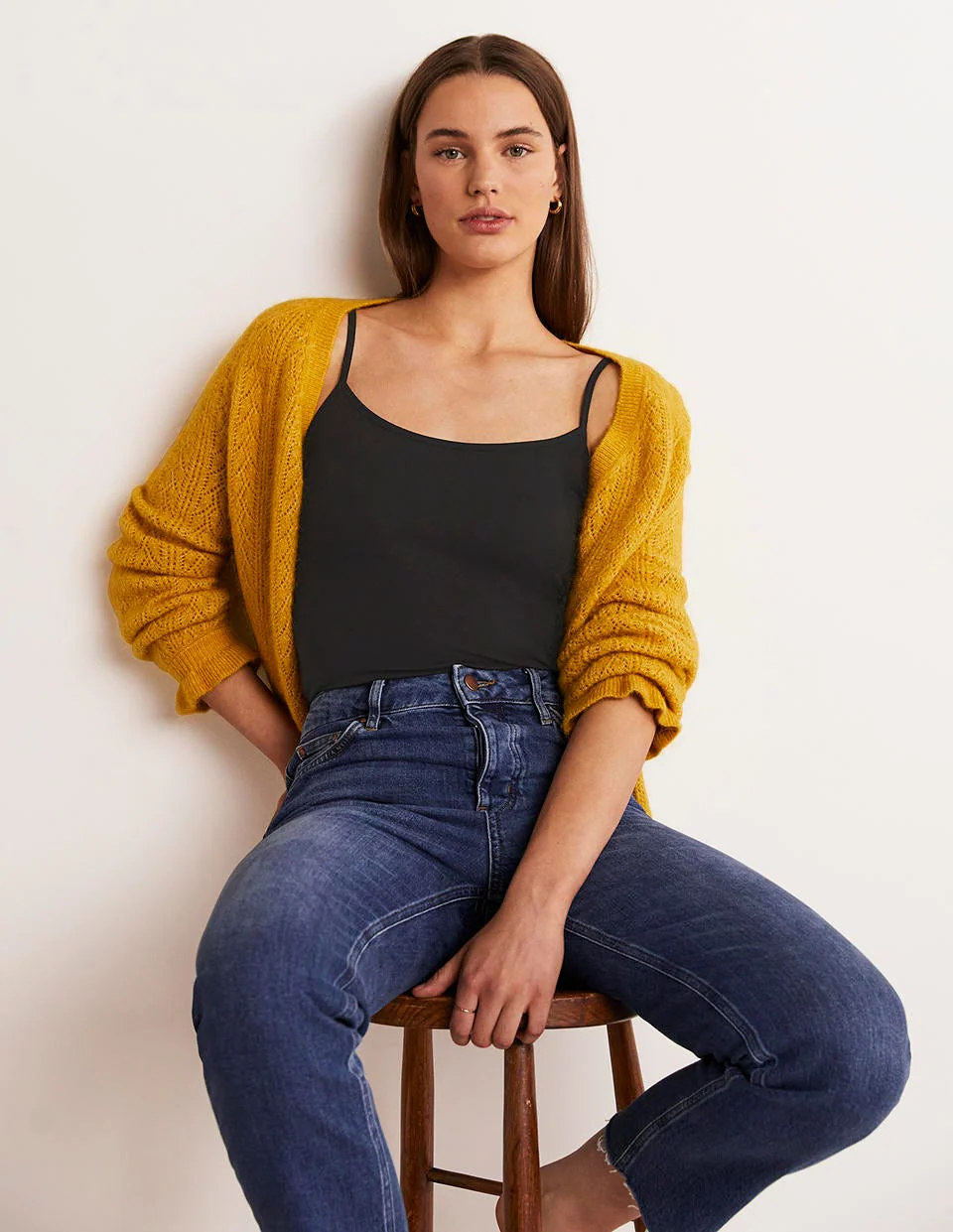 Plain Cami Top-Black - Image 4