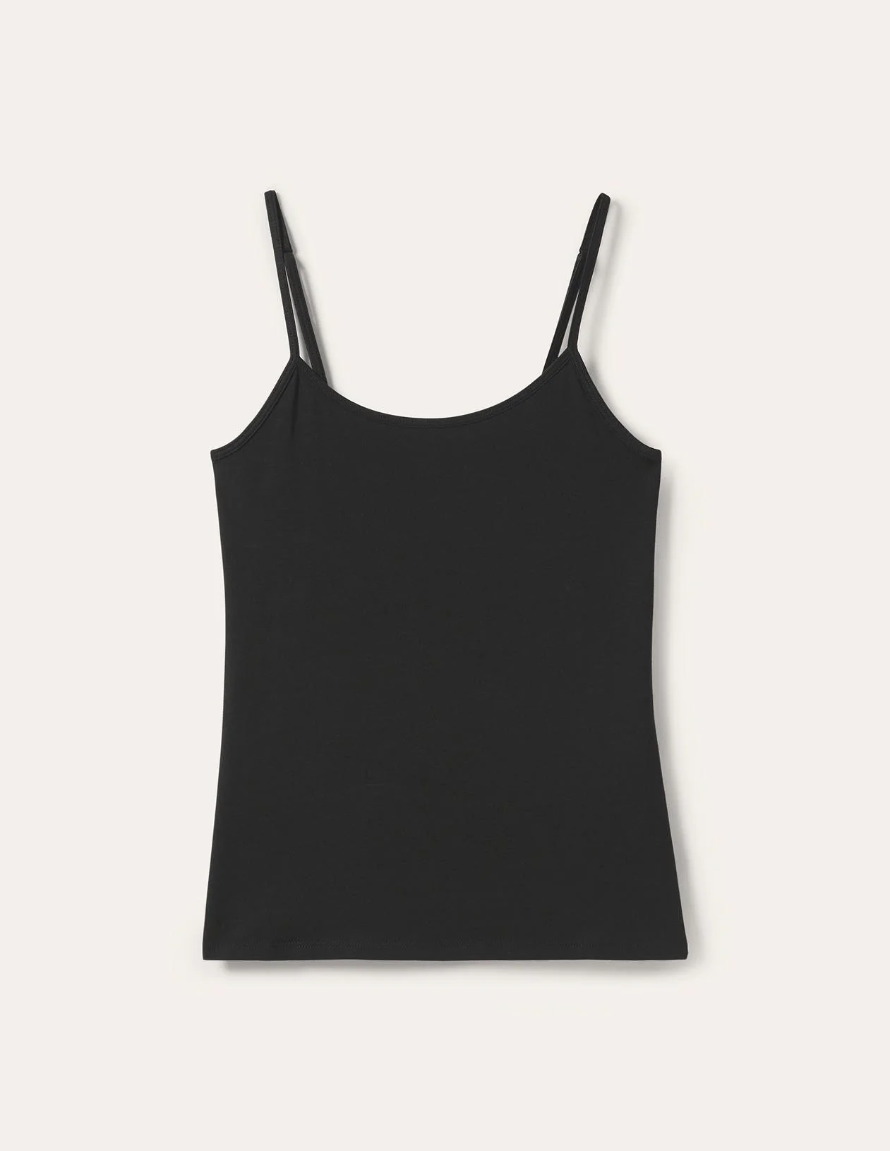 Plain Cami Top-Black - Image 5