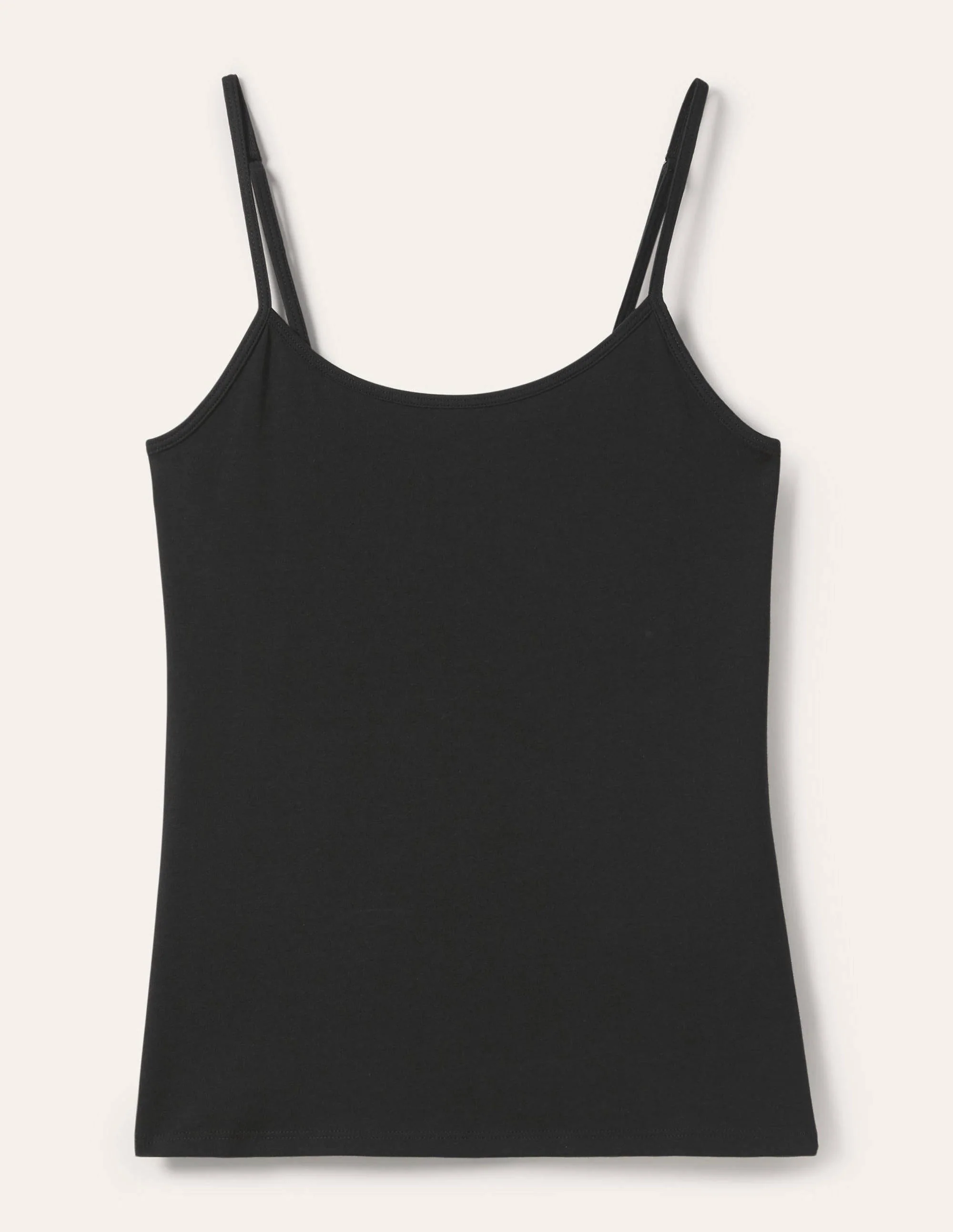 Plain Cami Top-Black - Image 9