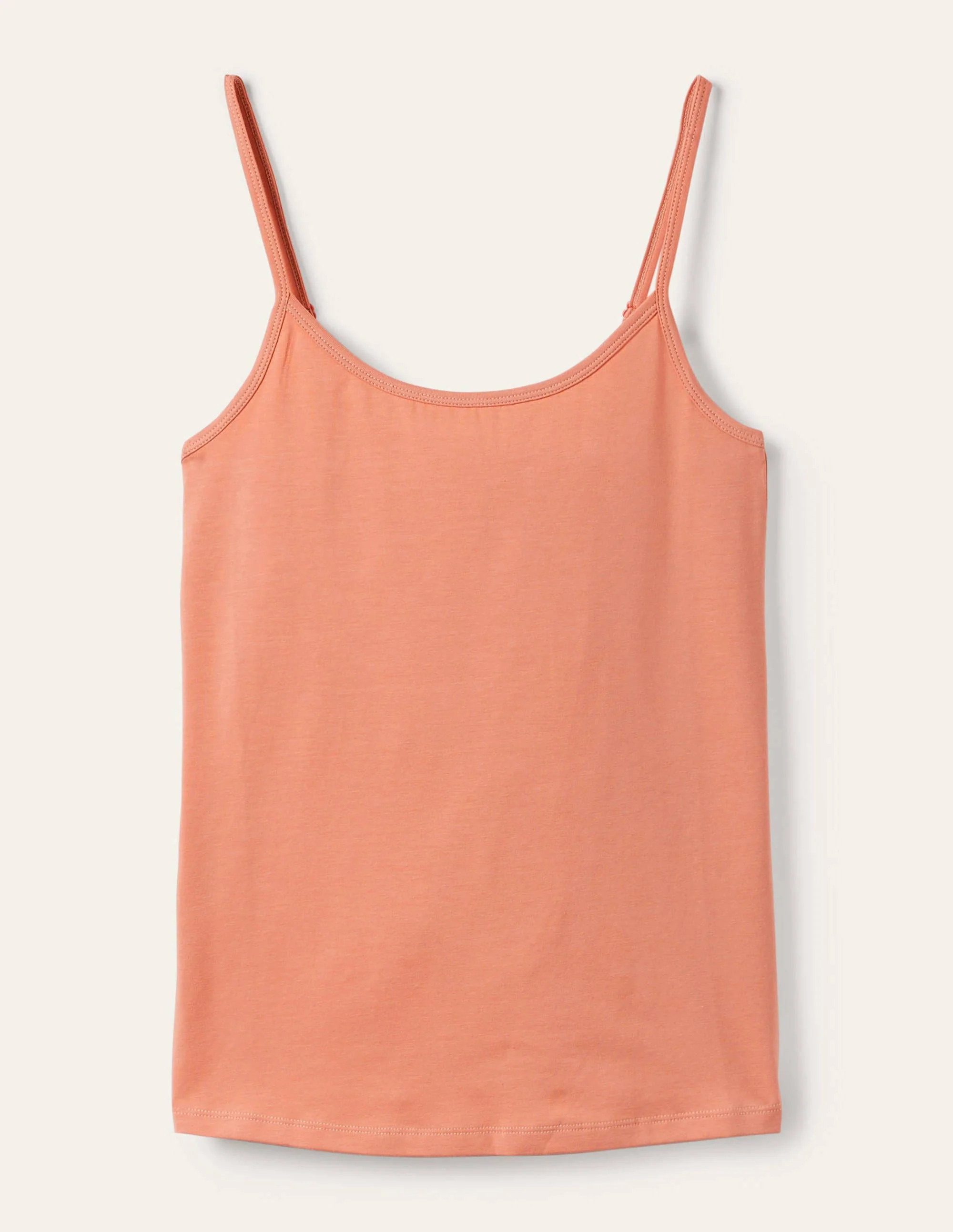 Plain Cami Top-Chalky Coral - Image 5