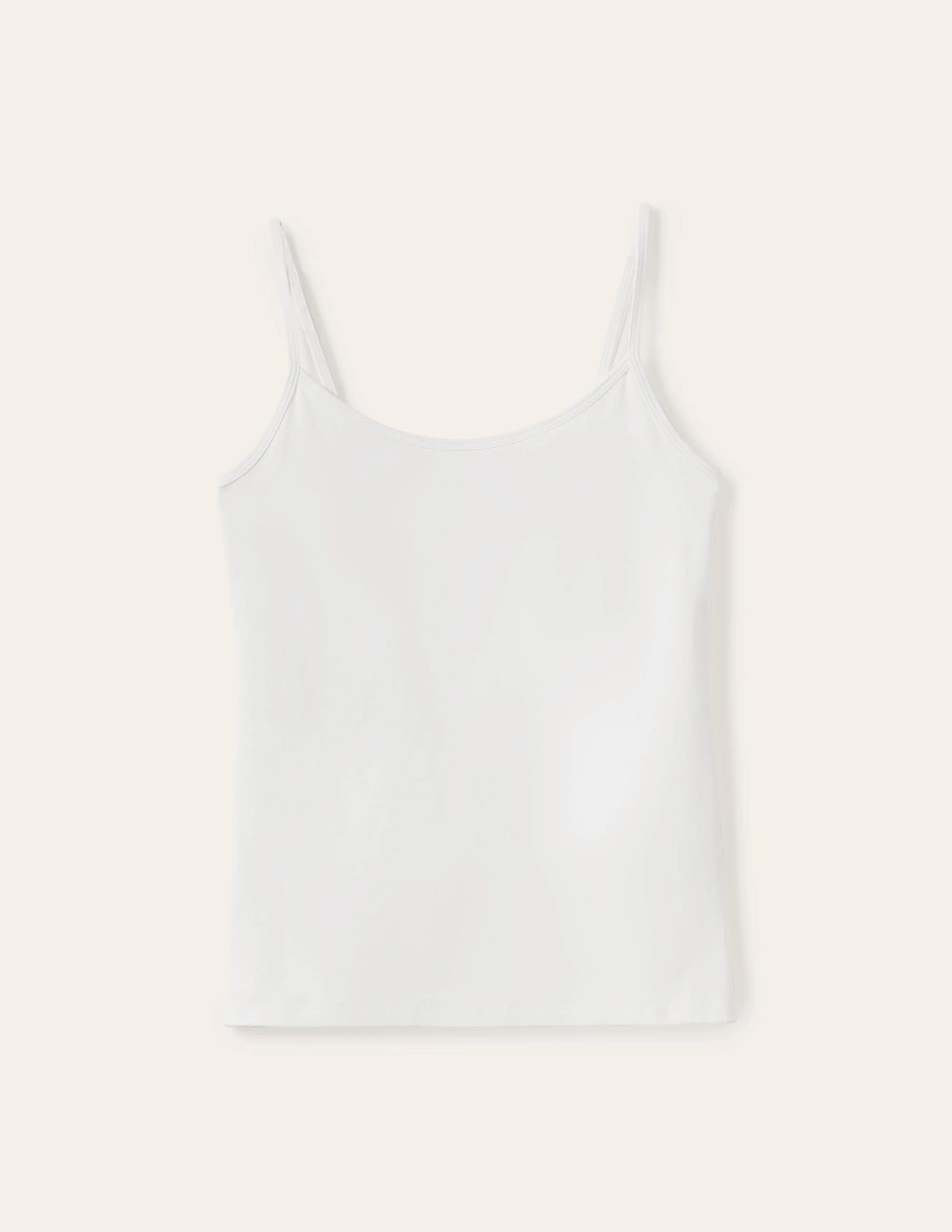 Plain Cami Top-White - Image 10