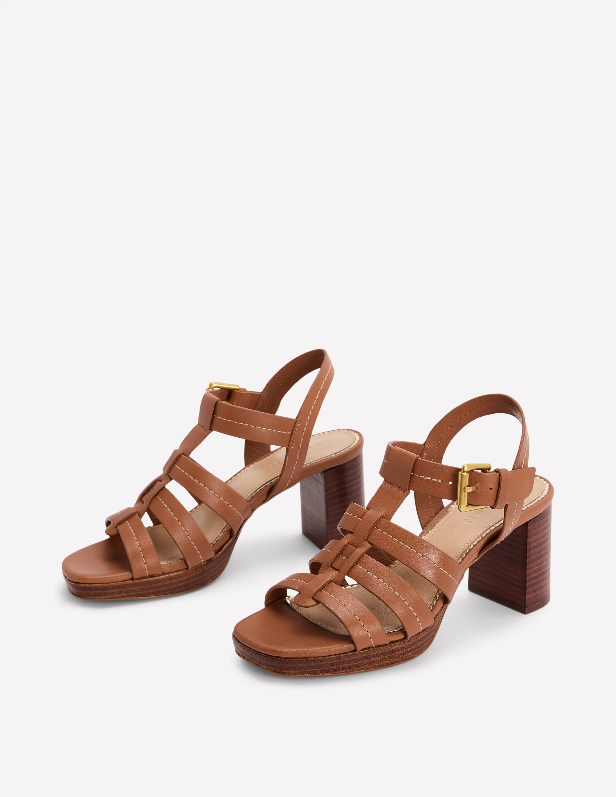 Platform Fisherman Sandal-Tan - Image 3