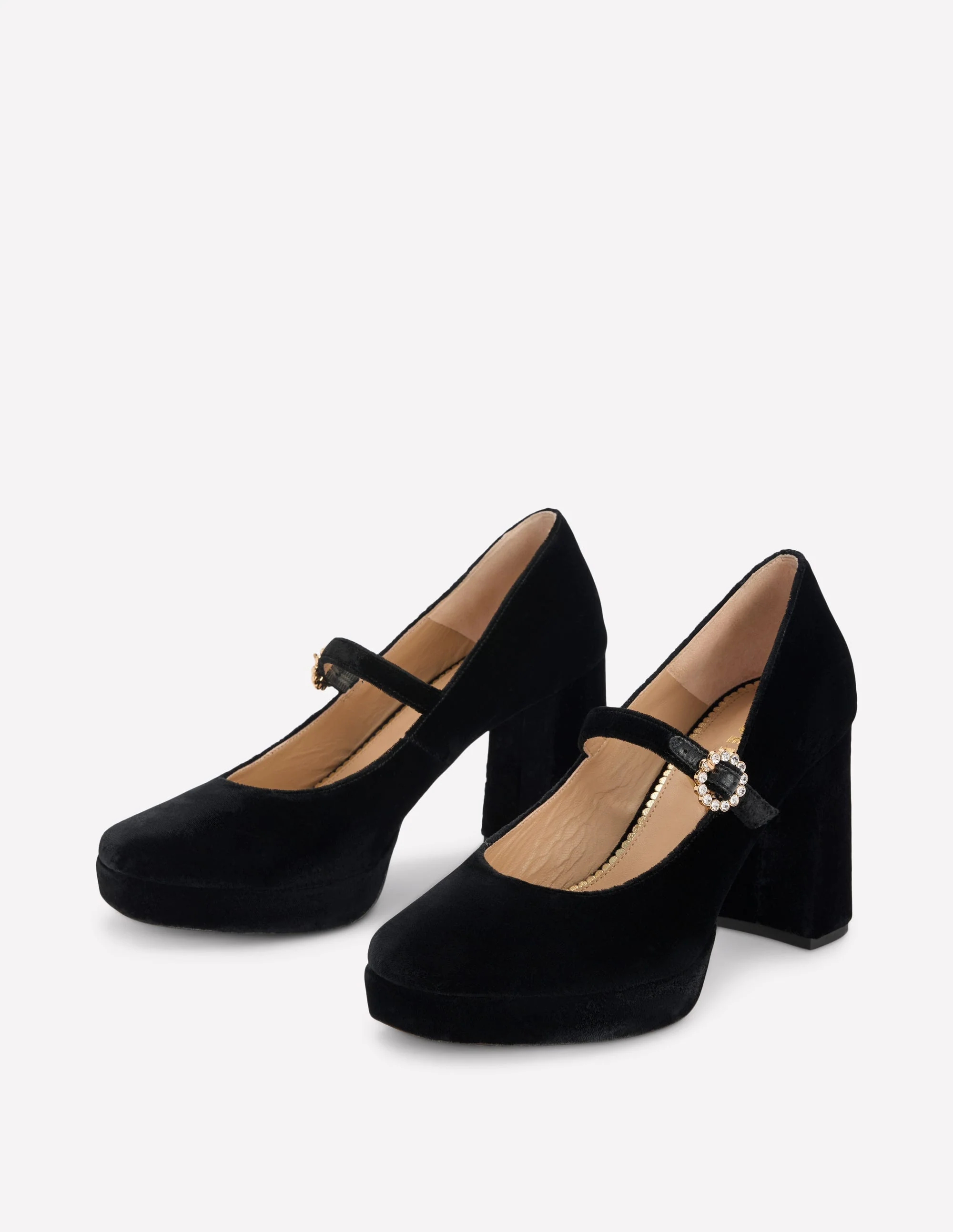 Platform Mary Janes-Black - Image 4