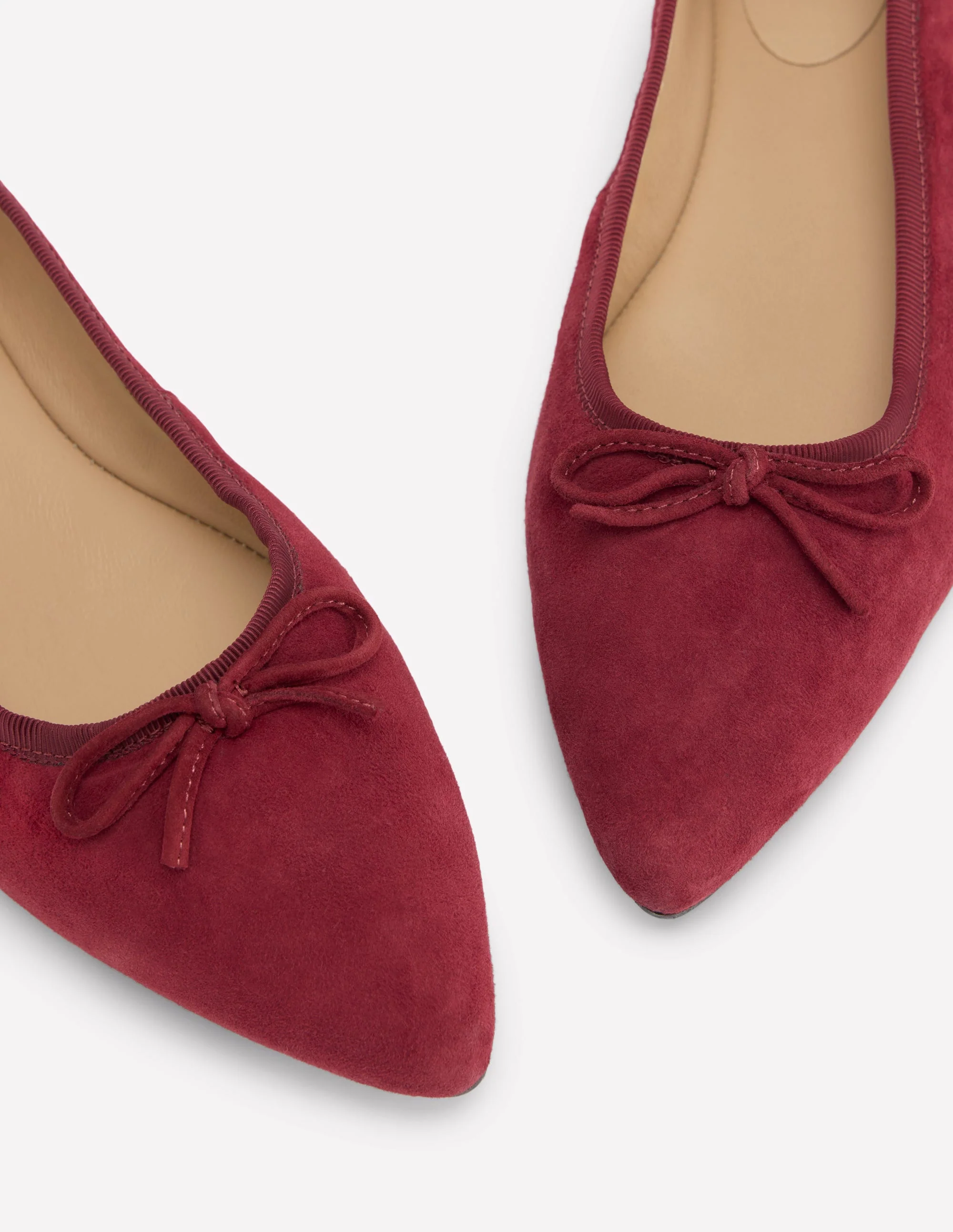 Point Flexi Sole Flats-Oxblood - Image 4
