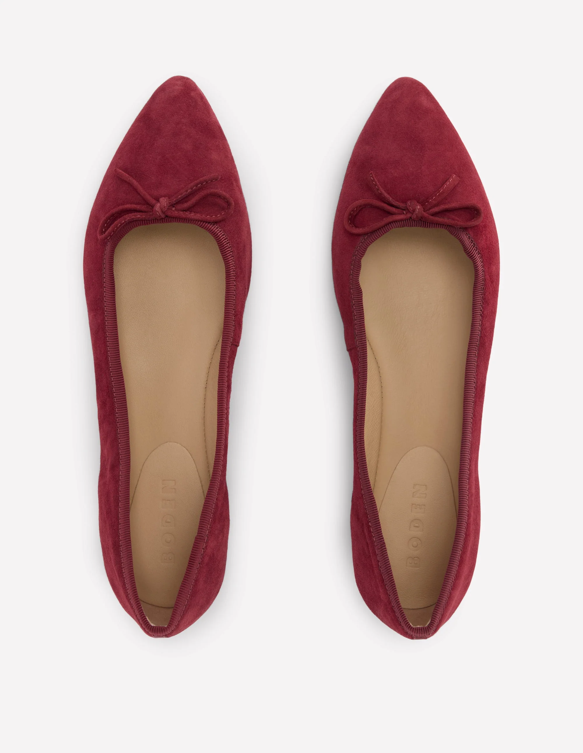Point Flexi Sole Flats-Oxblood - Image 5