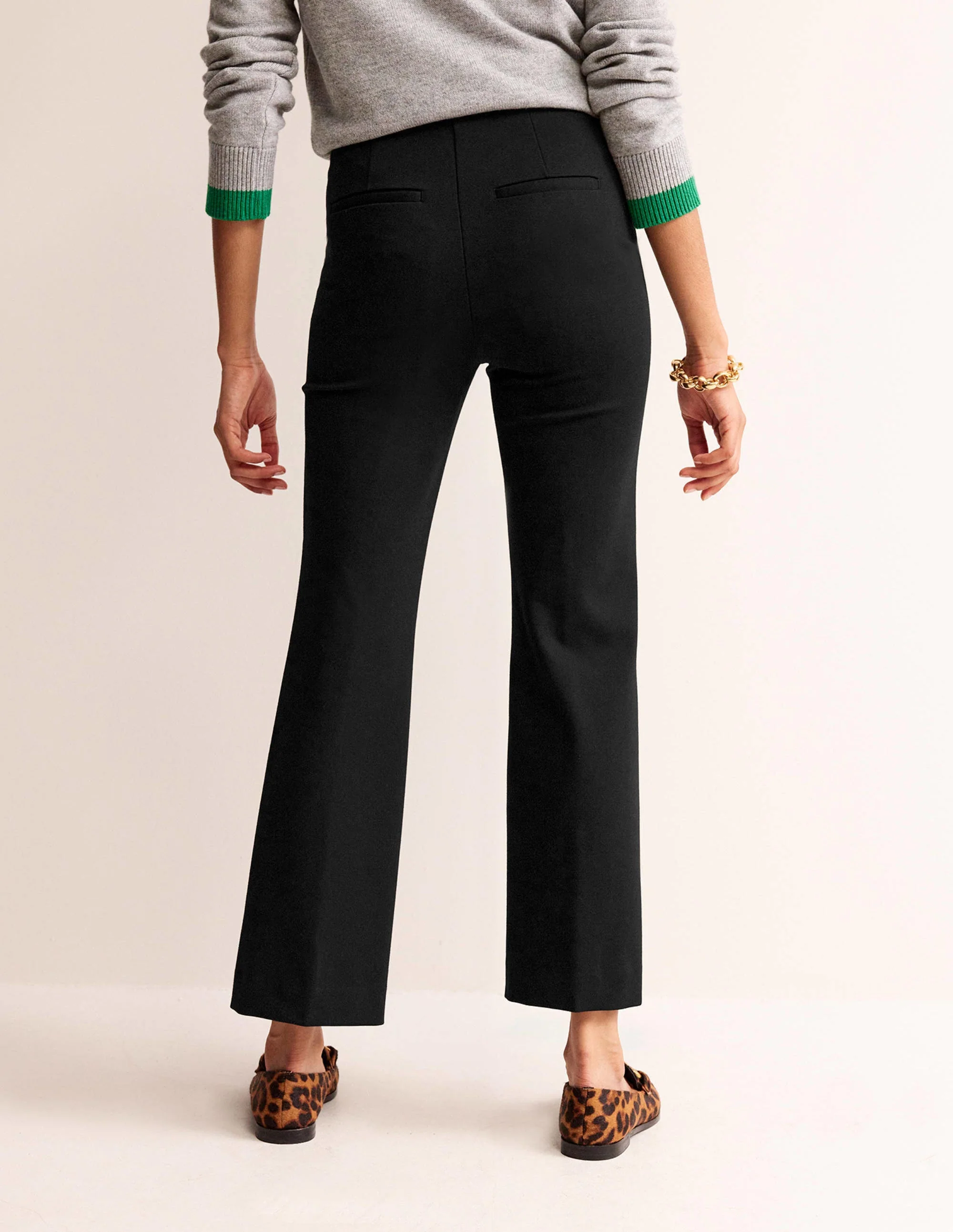 Ponte Pull on Kick Flare-Black - Image 3