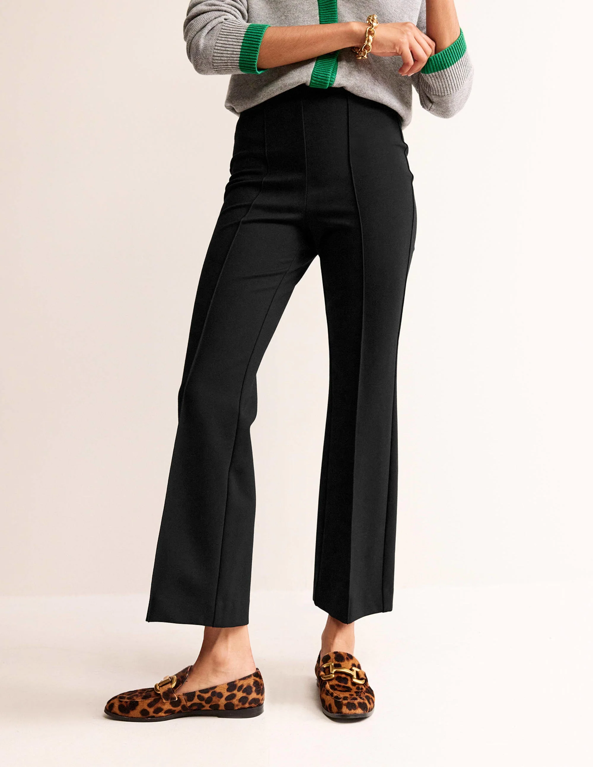 Ponte Pull on Kick Flare-Black - Image 4