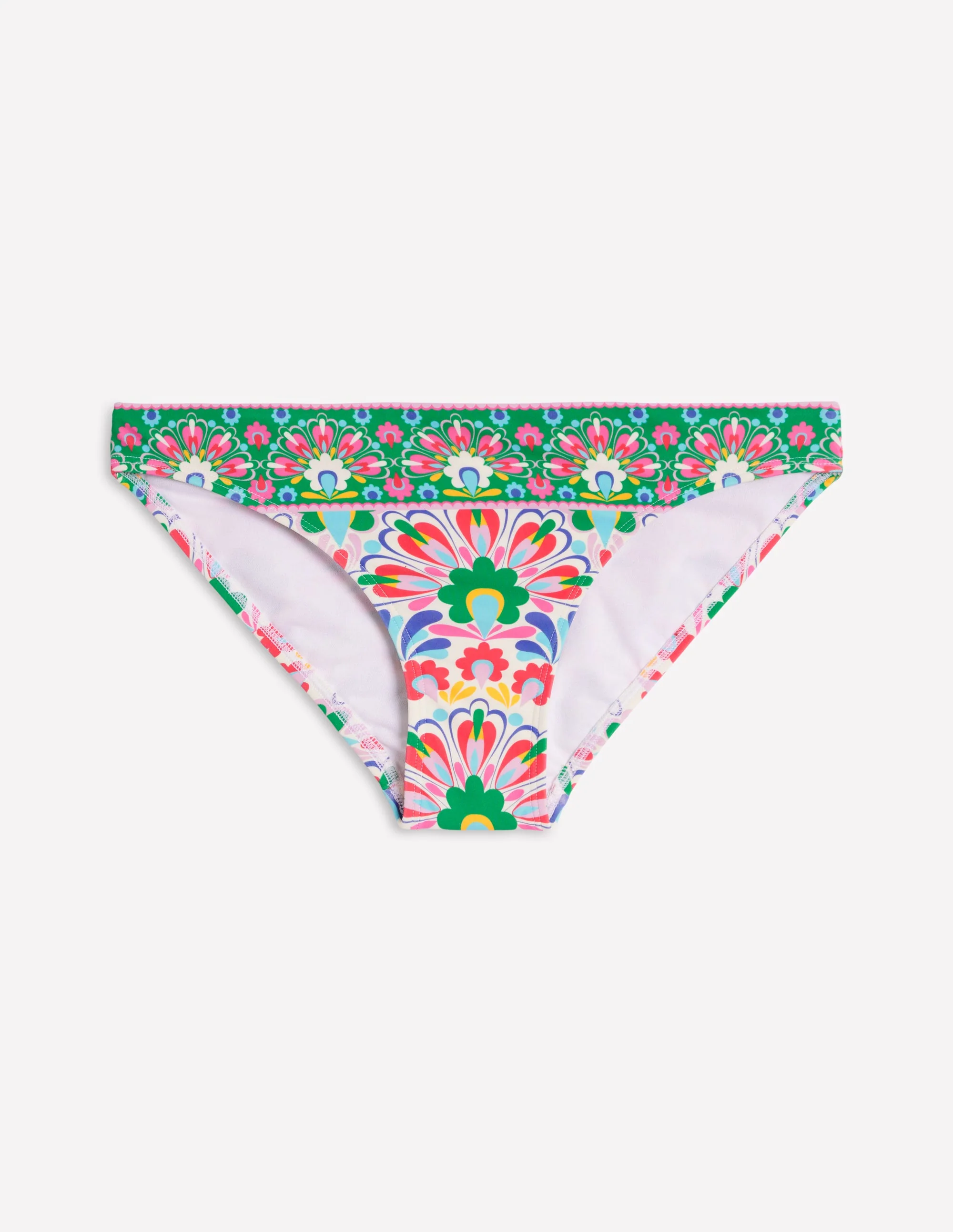 Porto Bikini Bottoms-Multi, Decorative Dandelion - Image 5