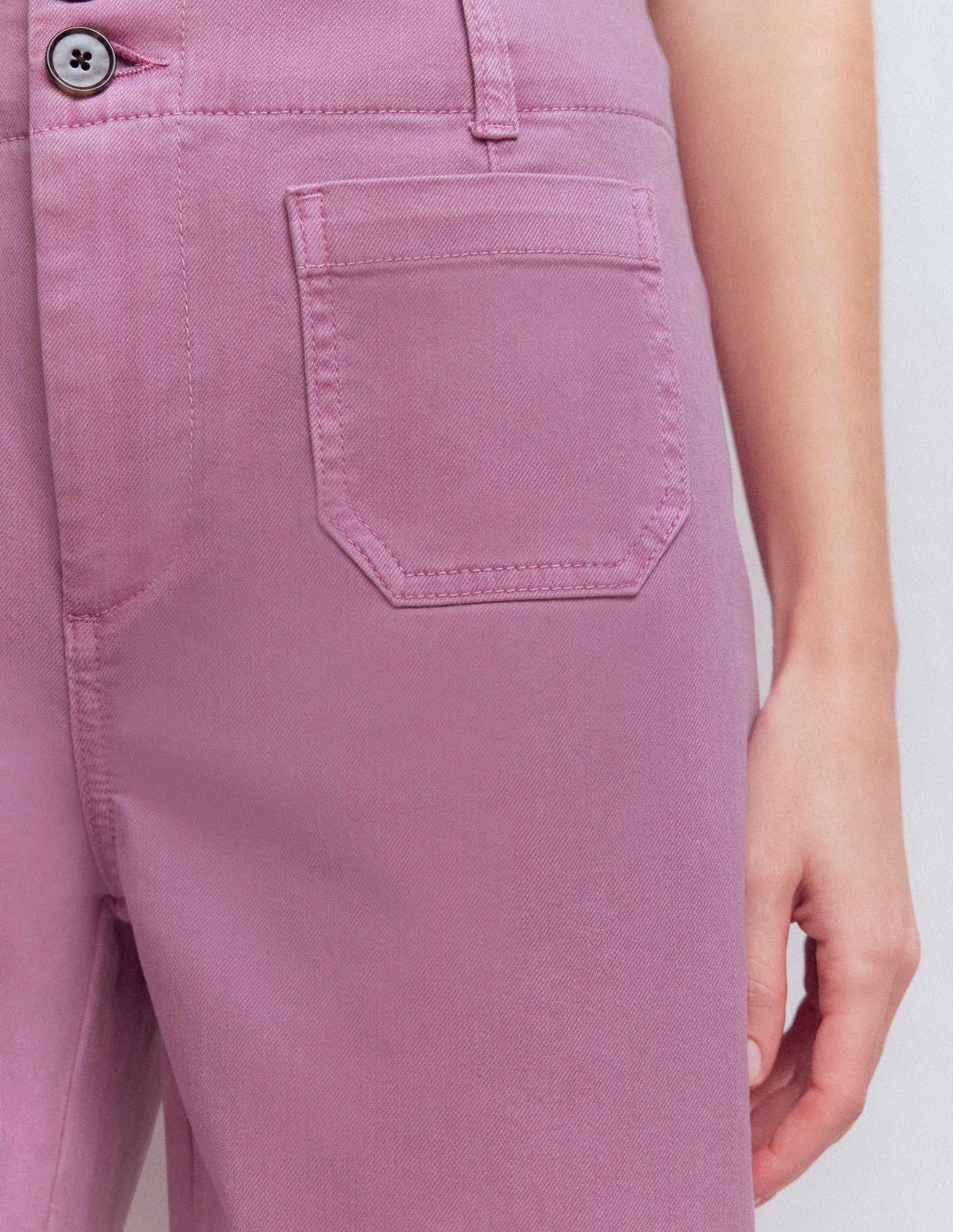 Primrose Cropped Pants-Clover Purple - Image 5
