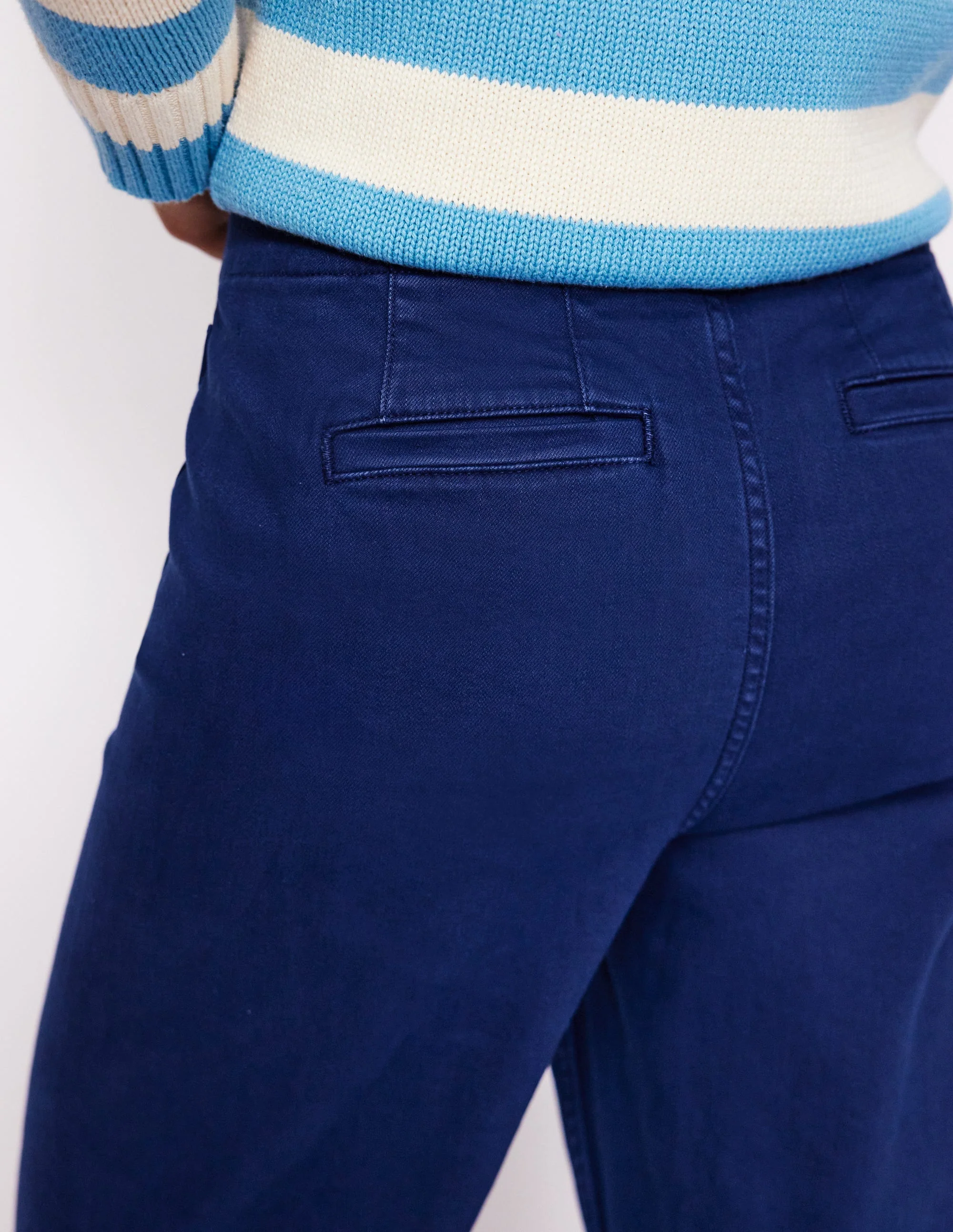 Primrose Patch Pocket Pants-Navy - Image 2