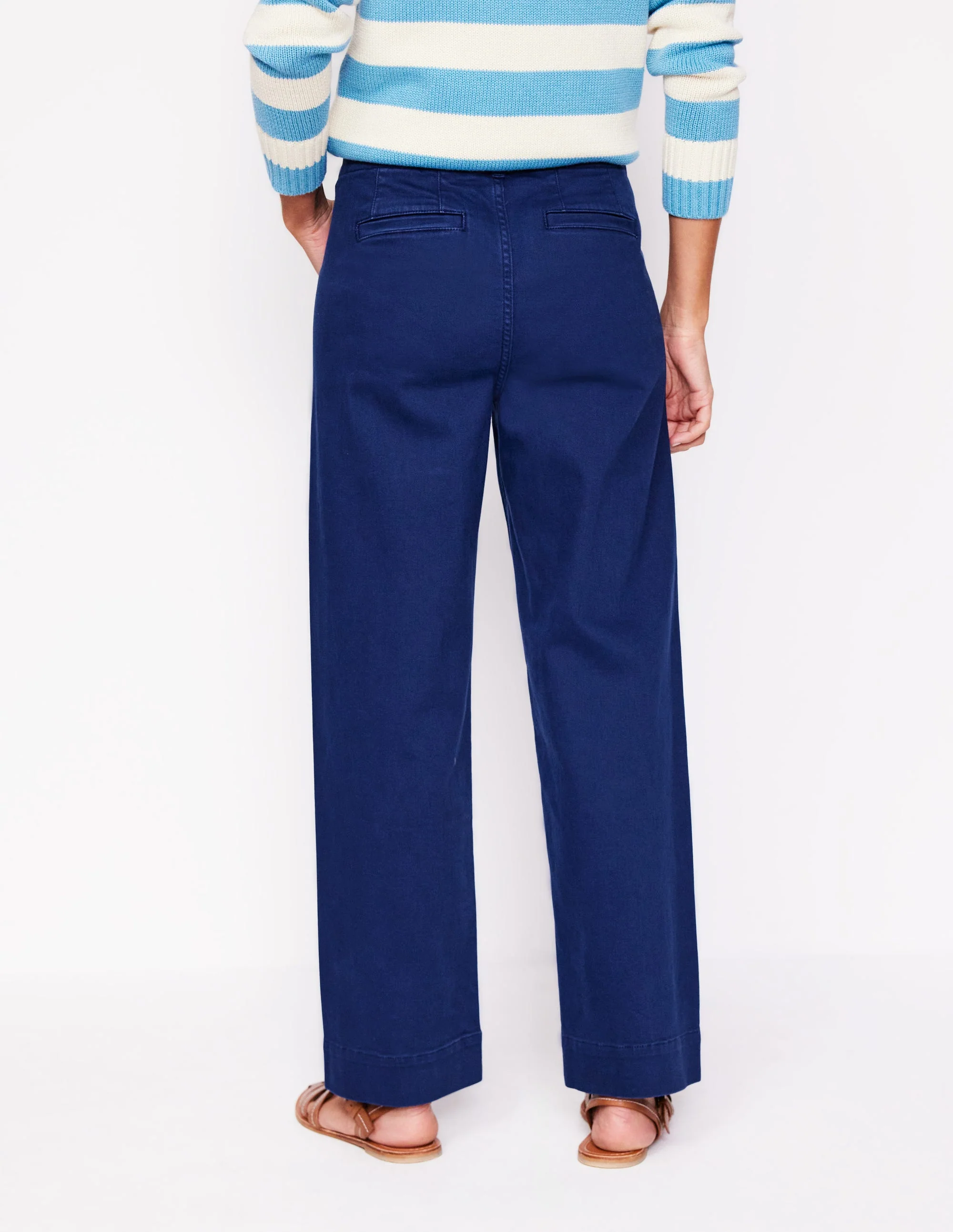 Primrose Patch Pocket Pants-Navy - Image 4