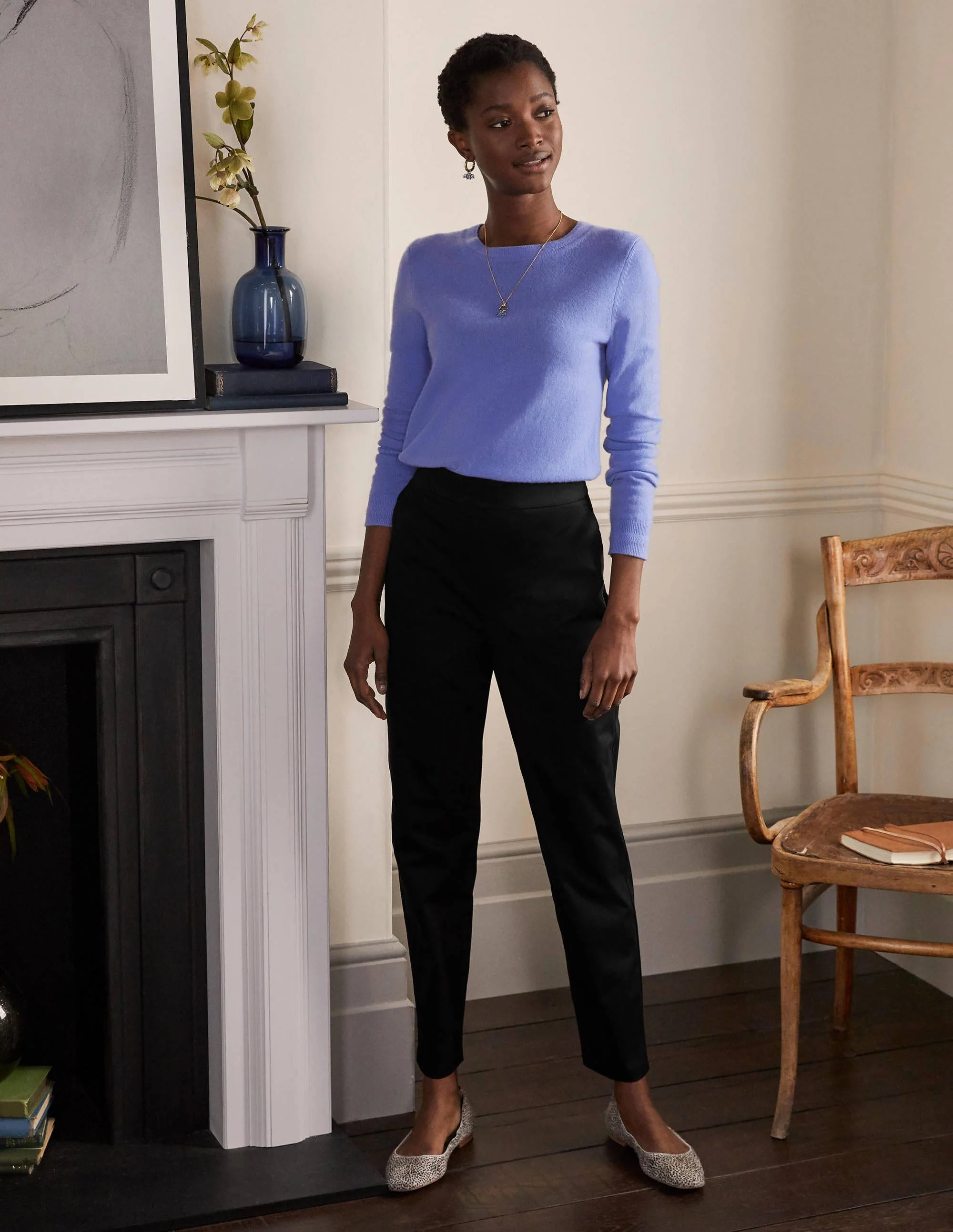 Pull On Pants-Black