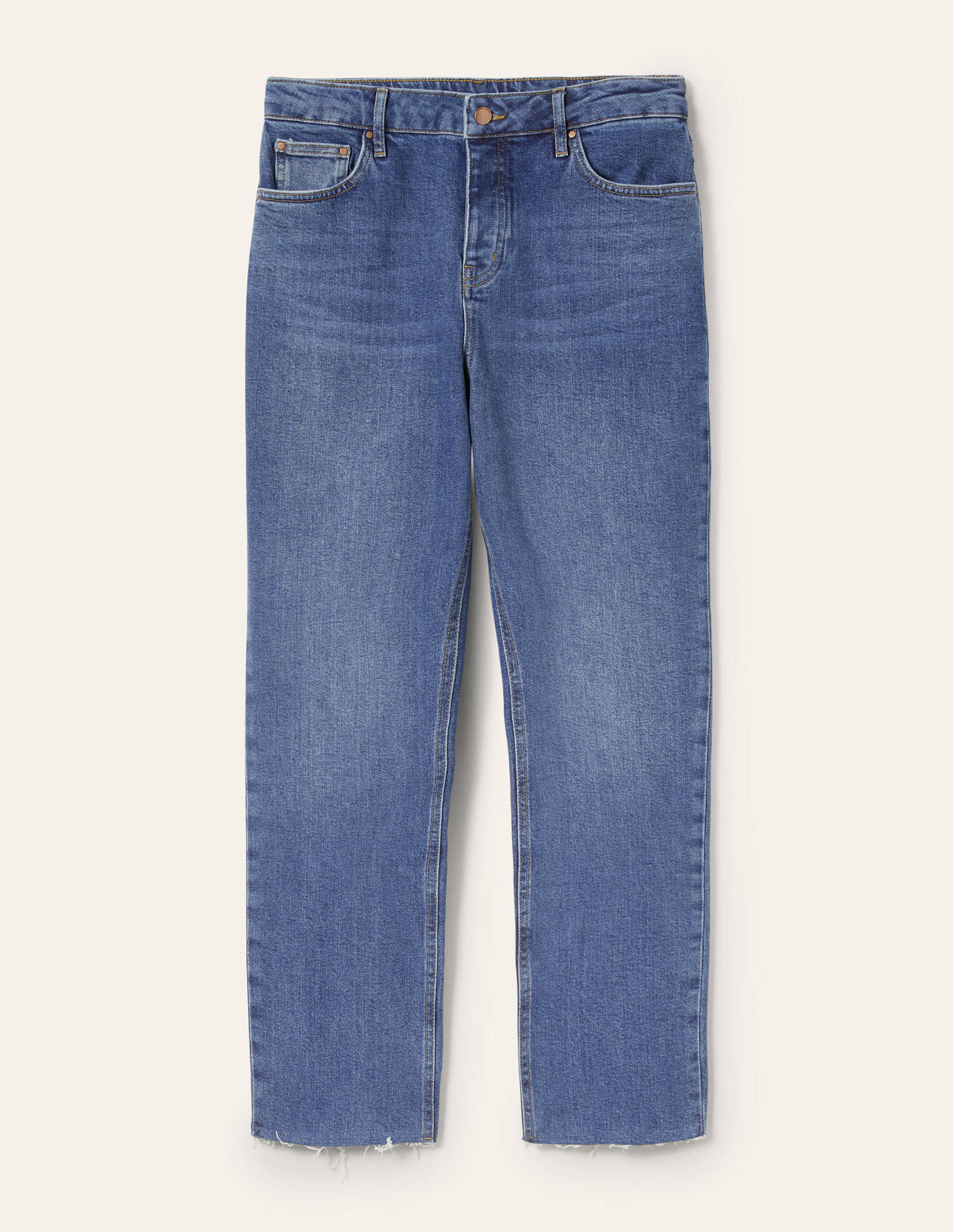 Relaxed Straight Jeans-Mid Vintage - Image 10