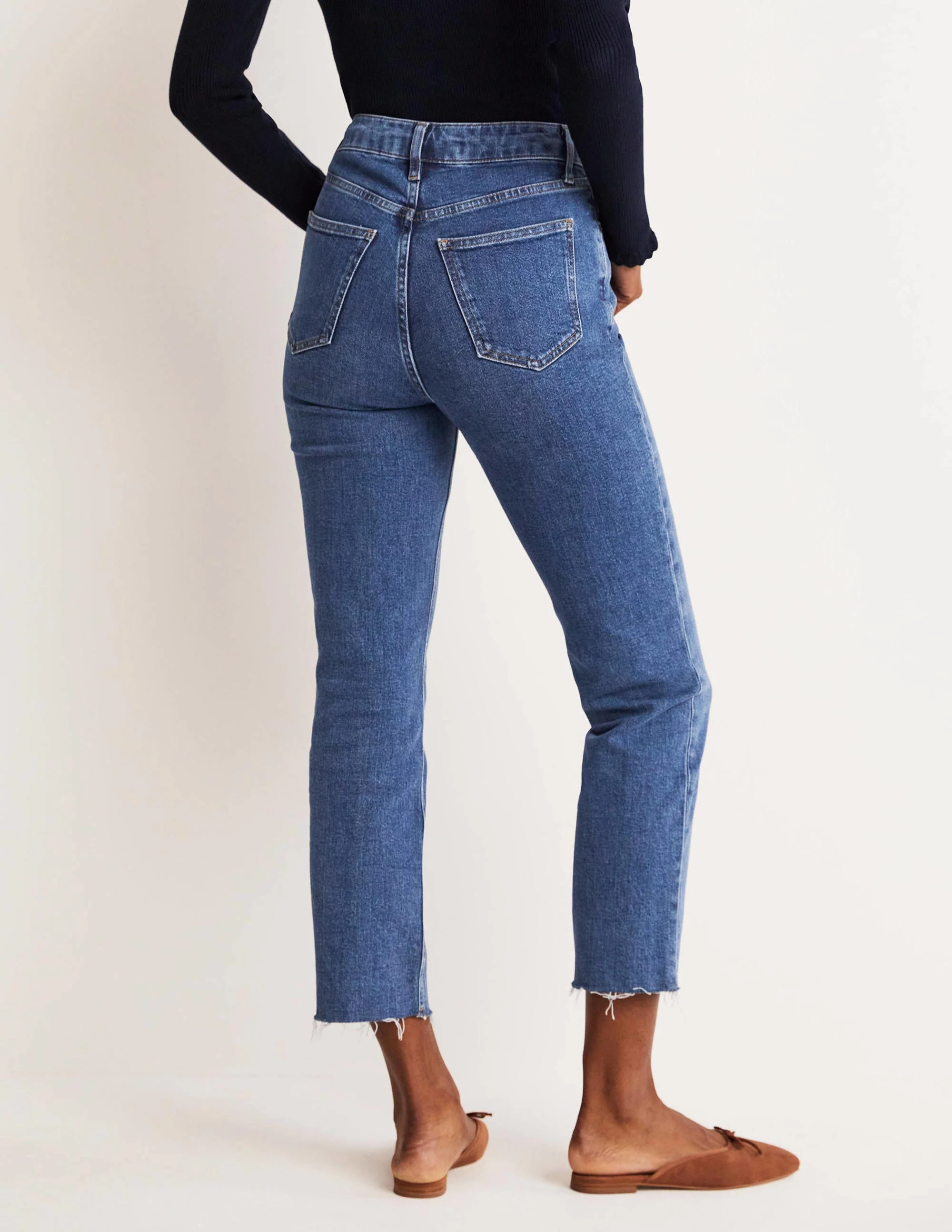 Relaxed Straight Jeans-Mid Vintage - Image 7