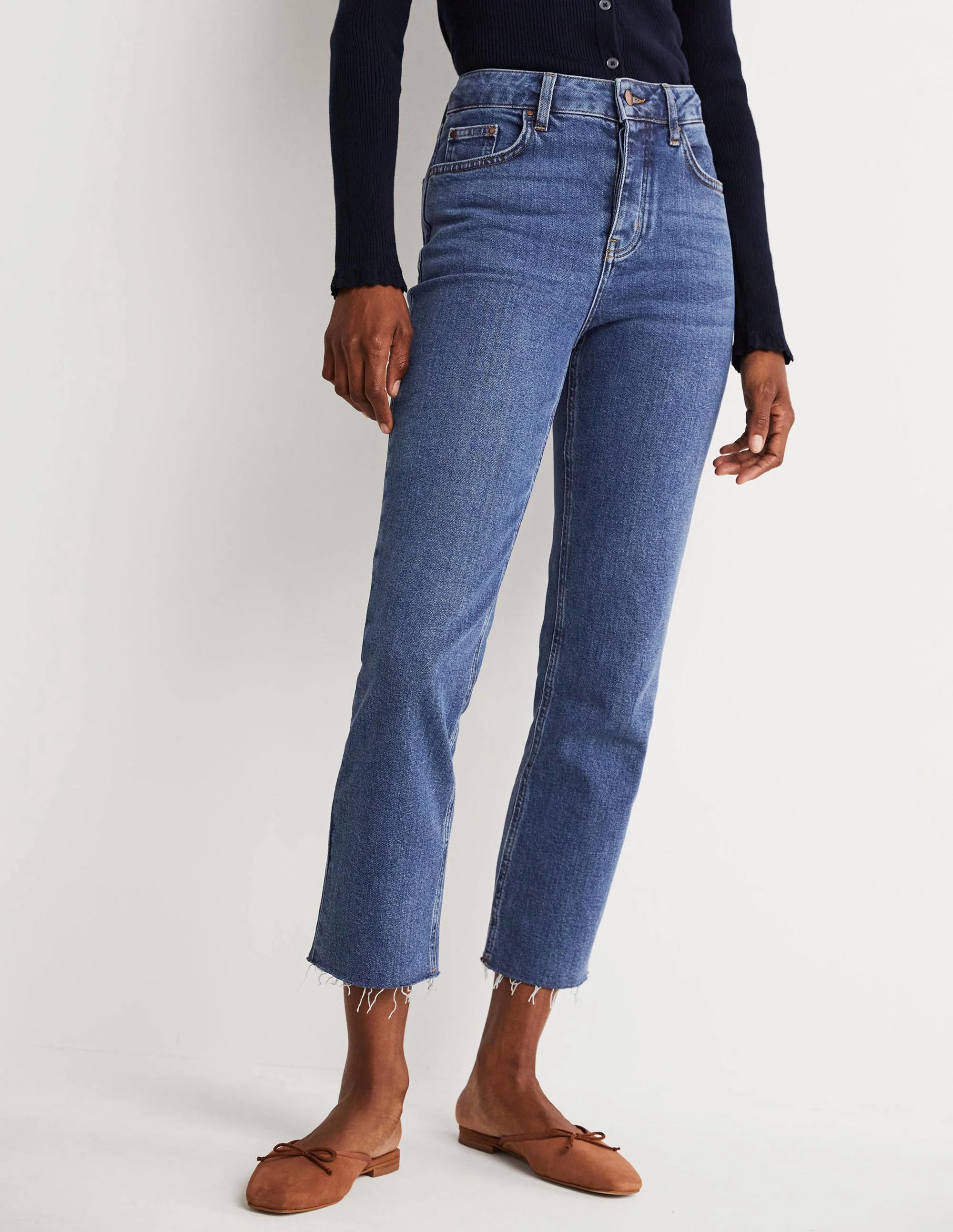 Relaxed Straight Jeans-Mid Vintage - Image 8