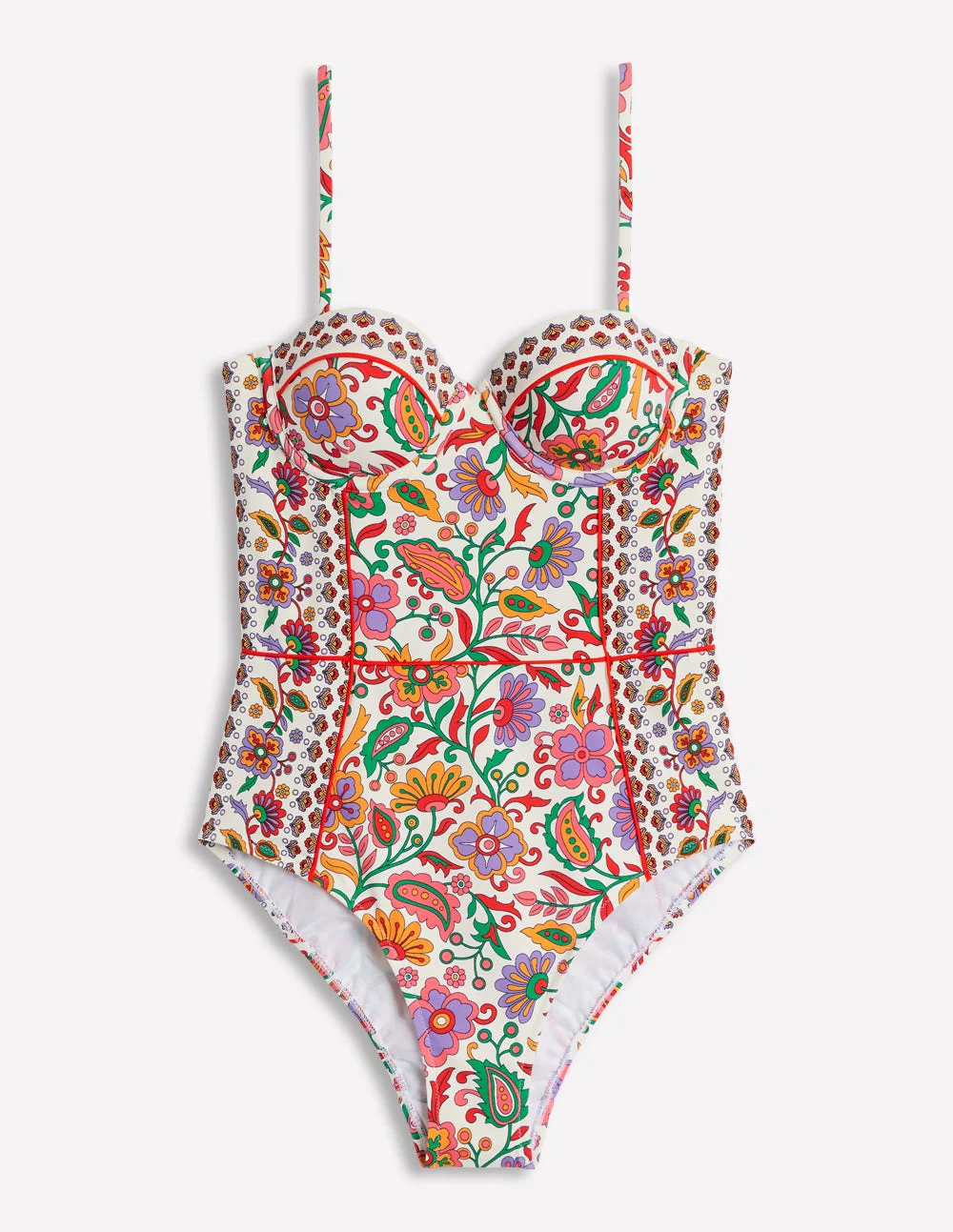 Rhodes Cup Sized Swimsuit-Multi, Oriental Paradise - Image 6