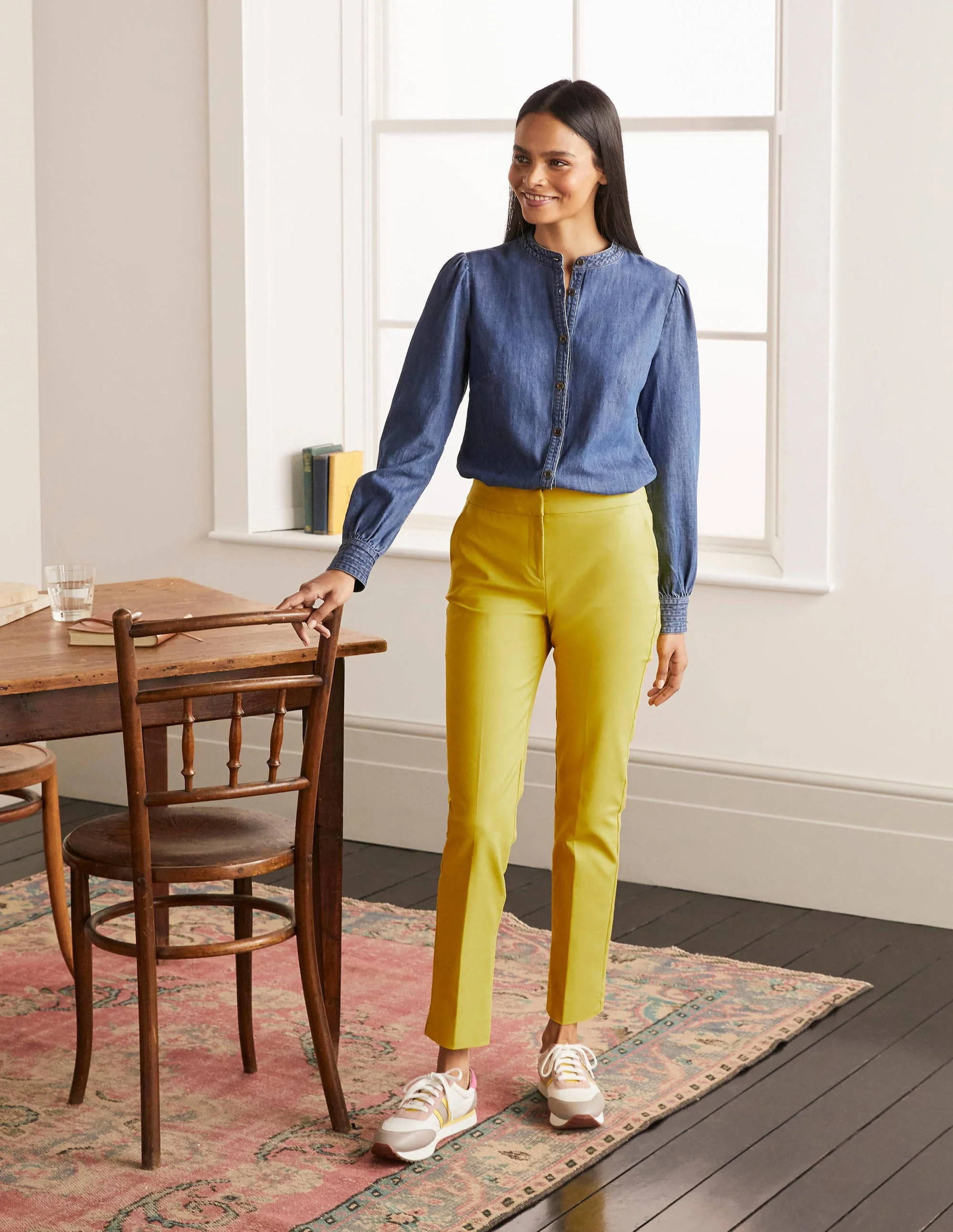 Richmond 7/8 Pants-Chartreuse - Image 5