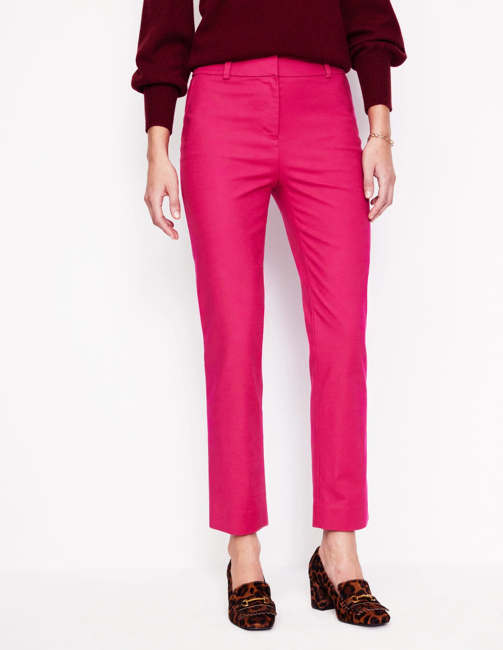 Richmond 7/8 Pants-Cherry Jam - Image 4