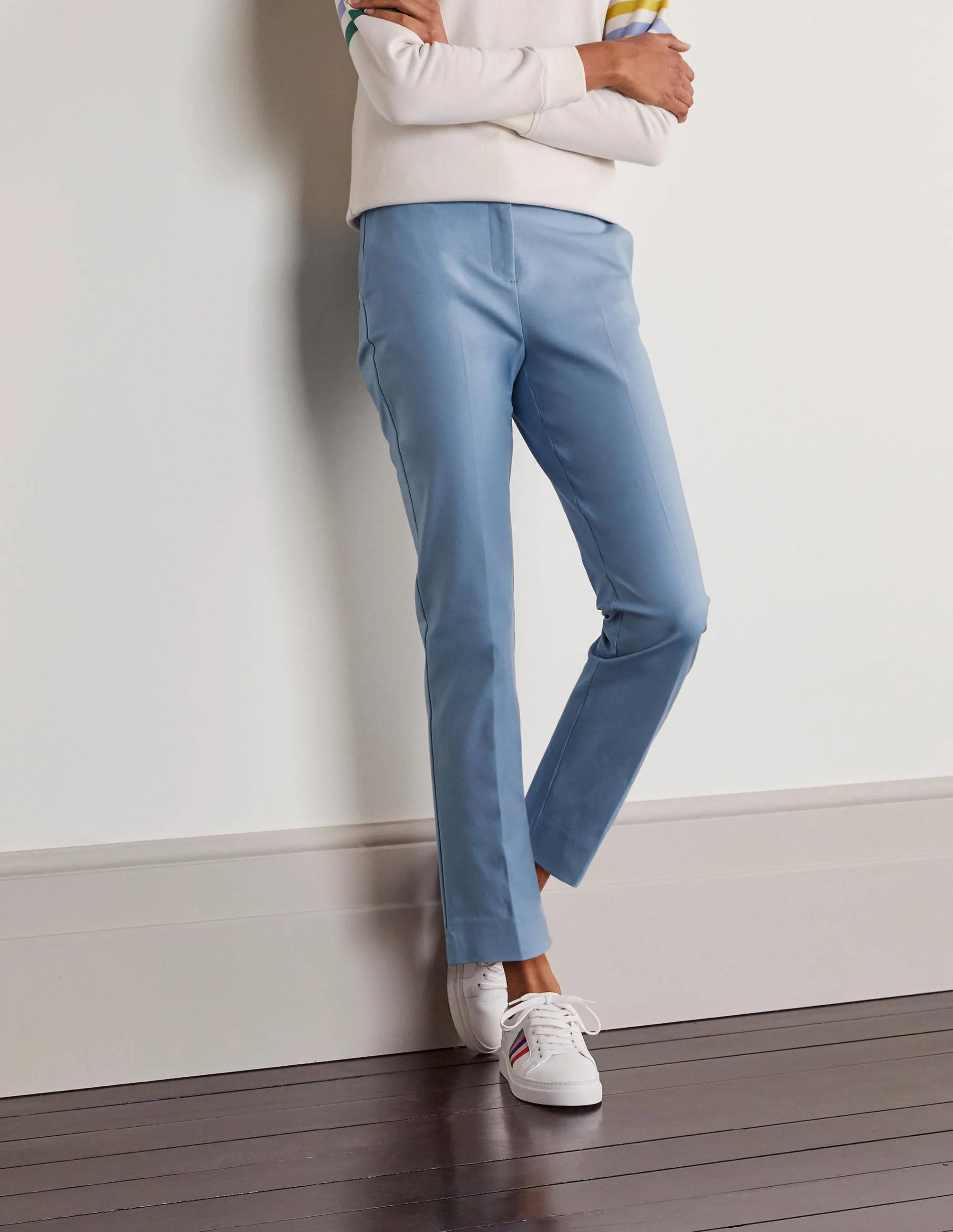 Richmond 7/8 Pants-Hazy Blue