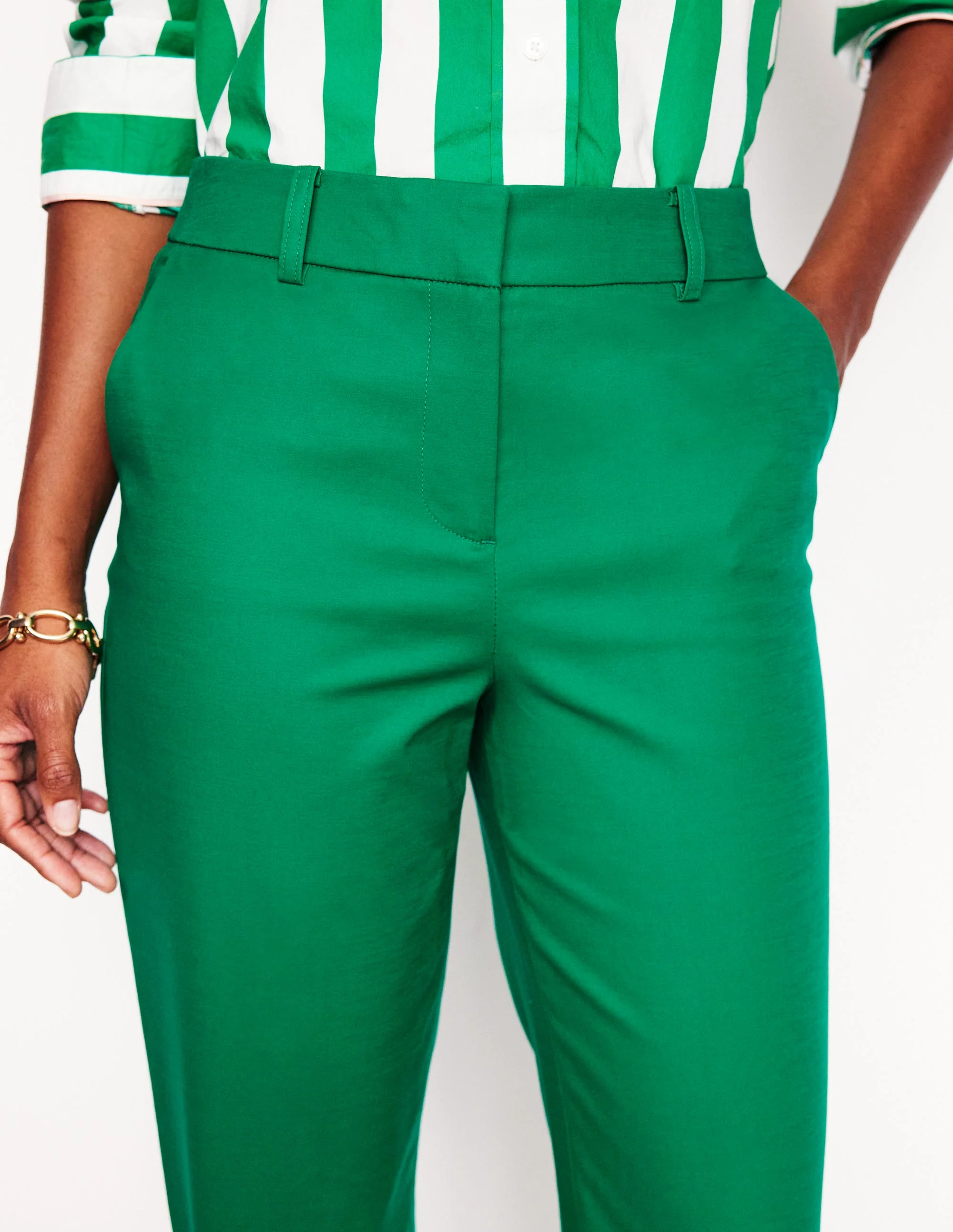 Richmond 7/8 Pants-Rich Emerald - Image 2
